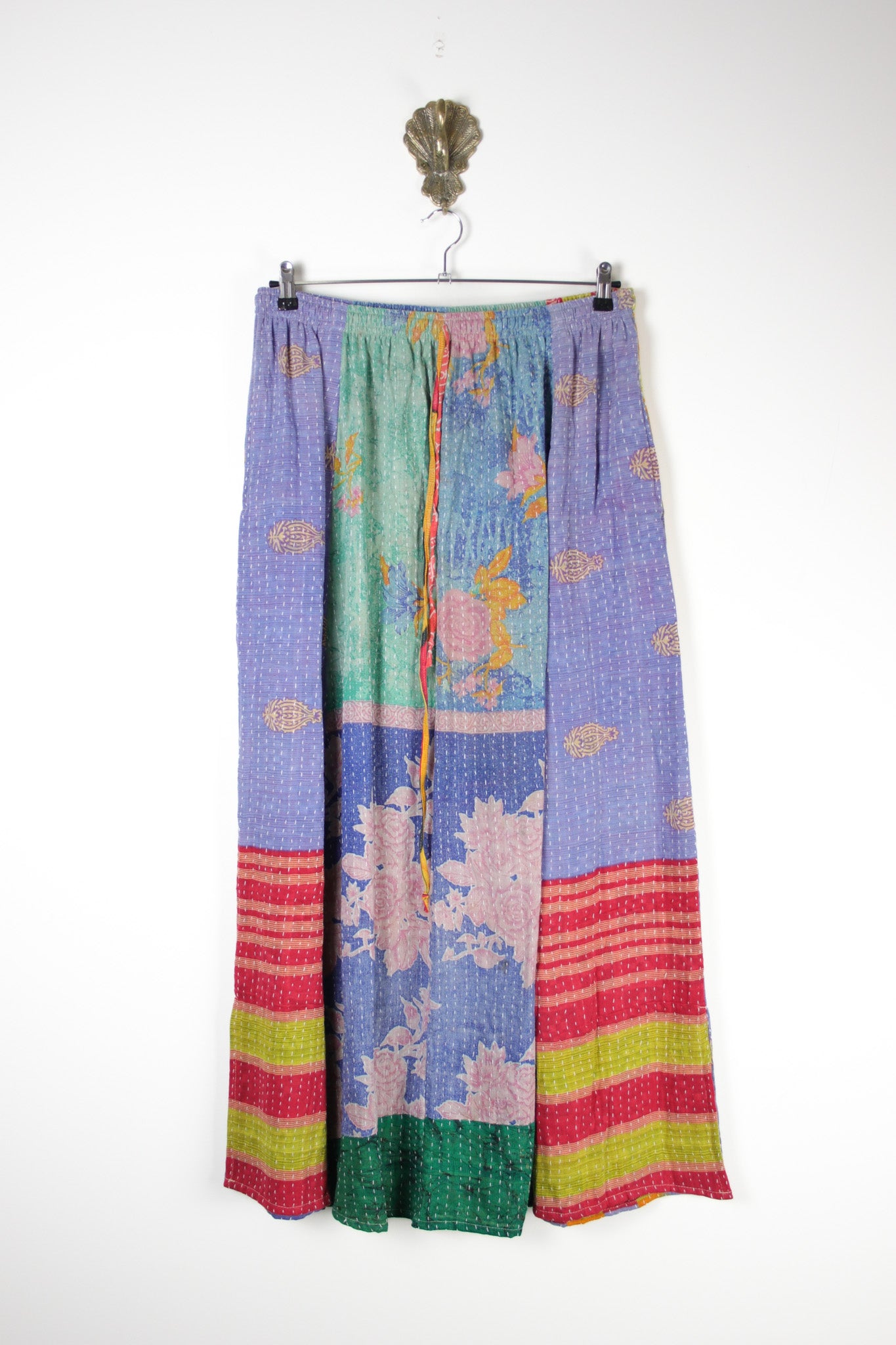 Rasika Kantha Skirt L (19732) RasikaSkirtLRenewBohemian197321 Renew Bohemian Pty Ltd