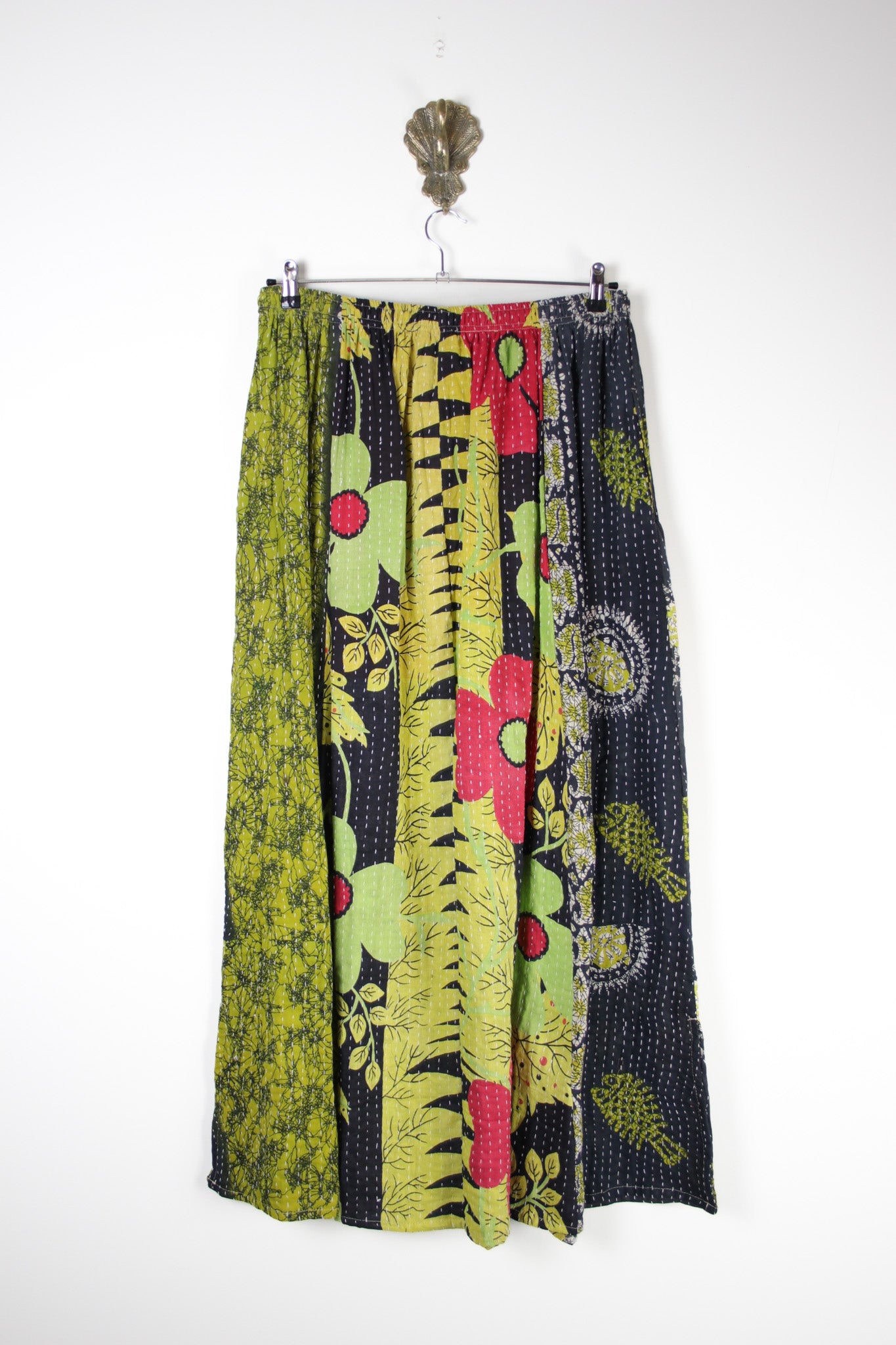 Rasika Kantha Skirt L (19733) RasikaSkirtLRenewBohemian197332 Renew Bohemian Pty Ltd