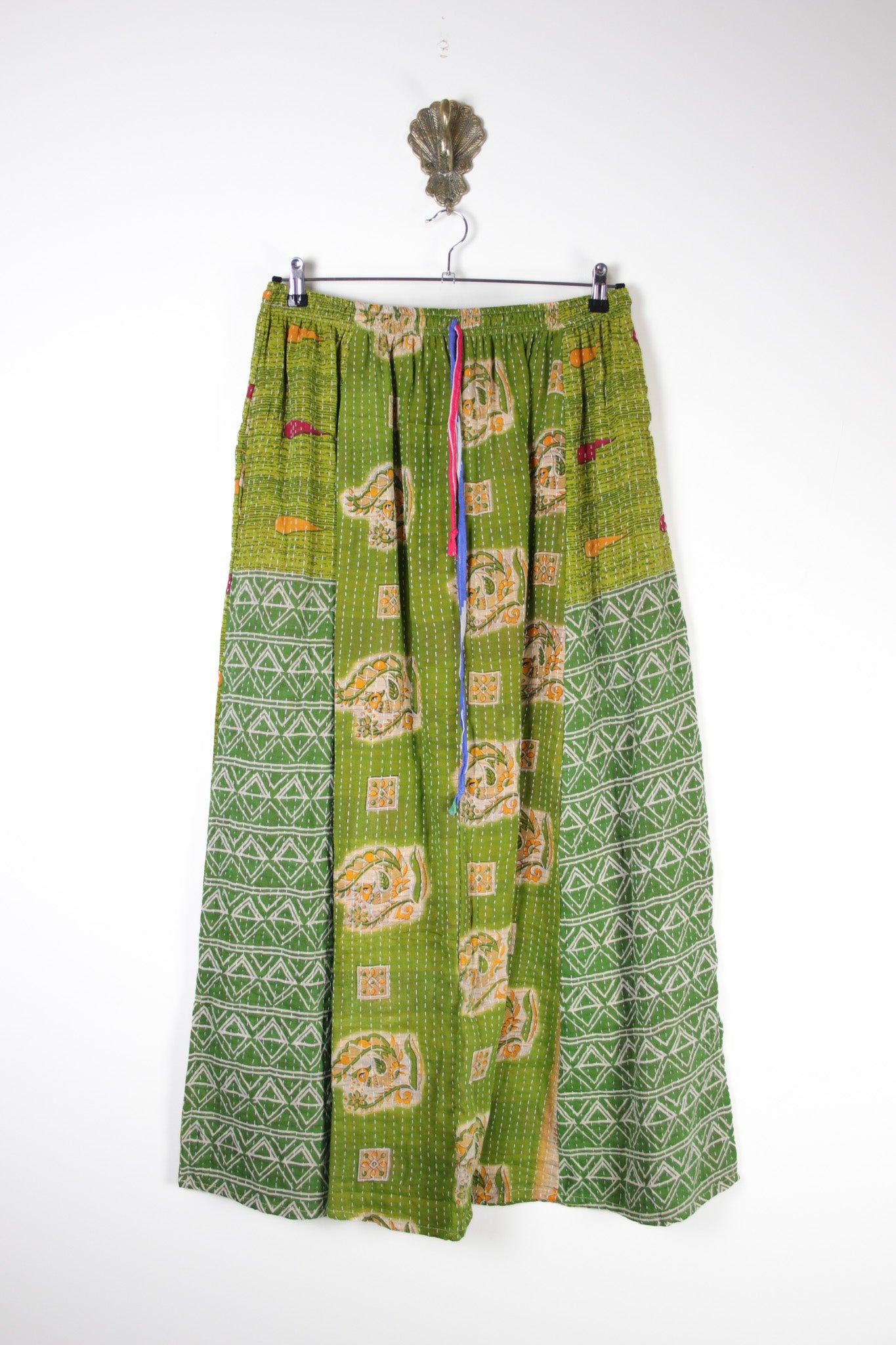 Rasika Kantha Skirt L (19736) RasikaSkirtLRenewBohemian197361 Renew Bohemian Pty Ltd