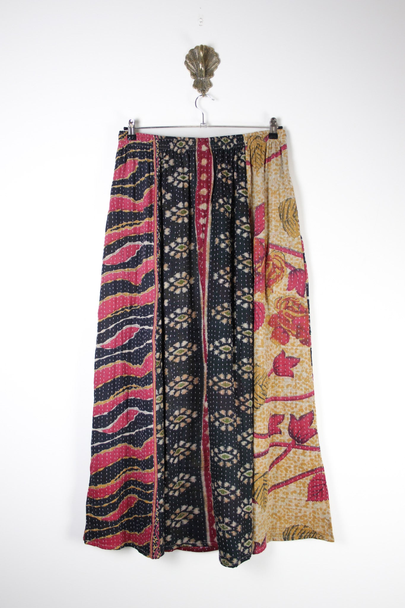 Rasika Kantha Skirt L (19738) RasikaSkirtLRenewBohemian197382 Renew Bohemian Pty Ltd