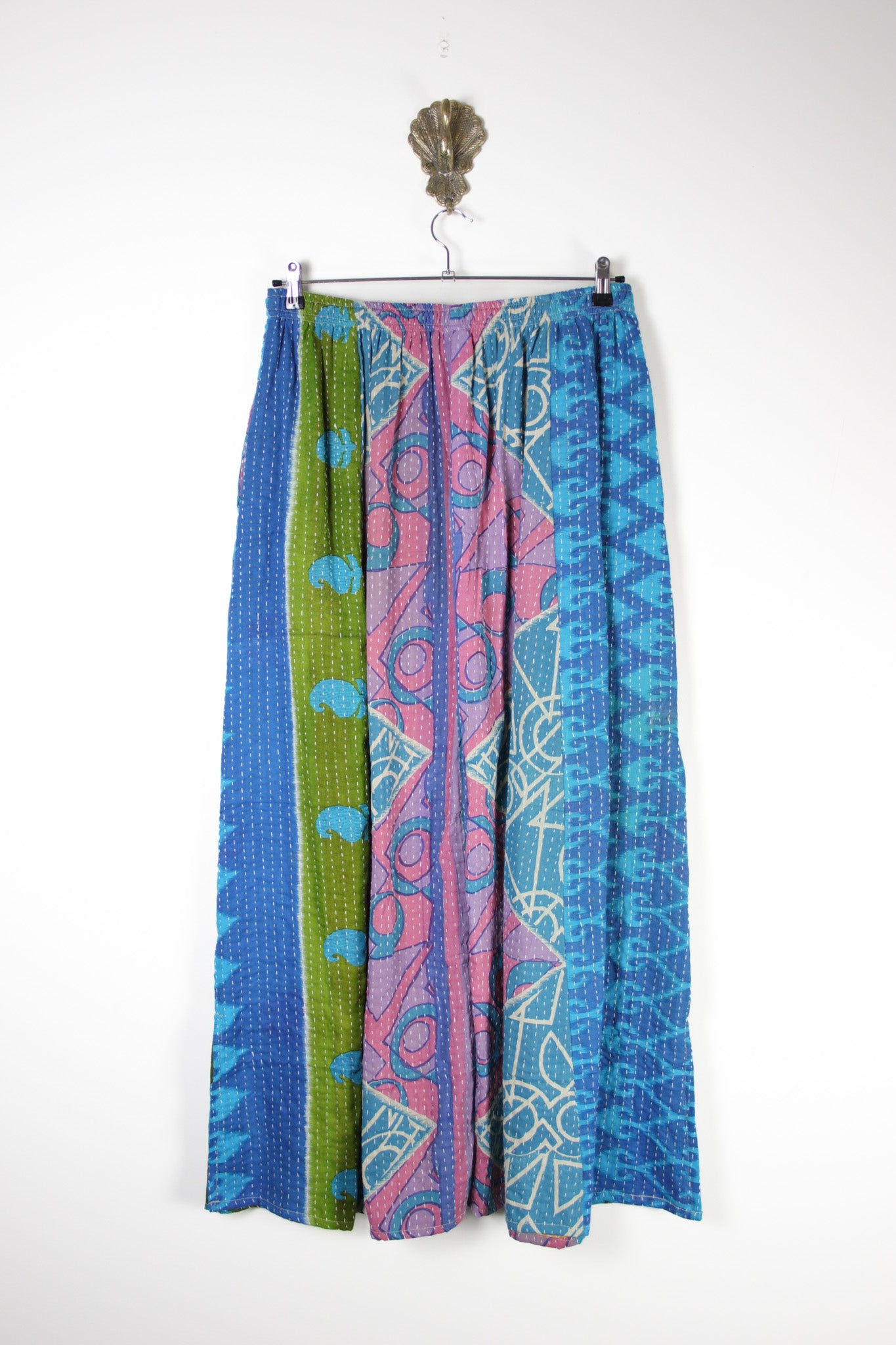Rasika Kantha Skirt L (19742) RasikaSkirtLRenewBohemian197422 Renew Bohemian Pty Ltd