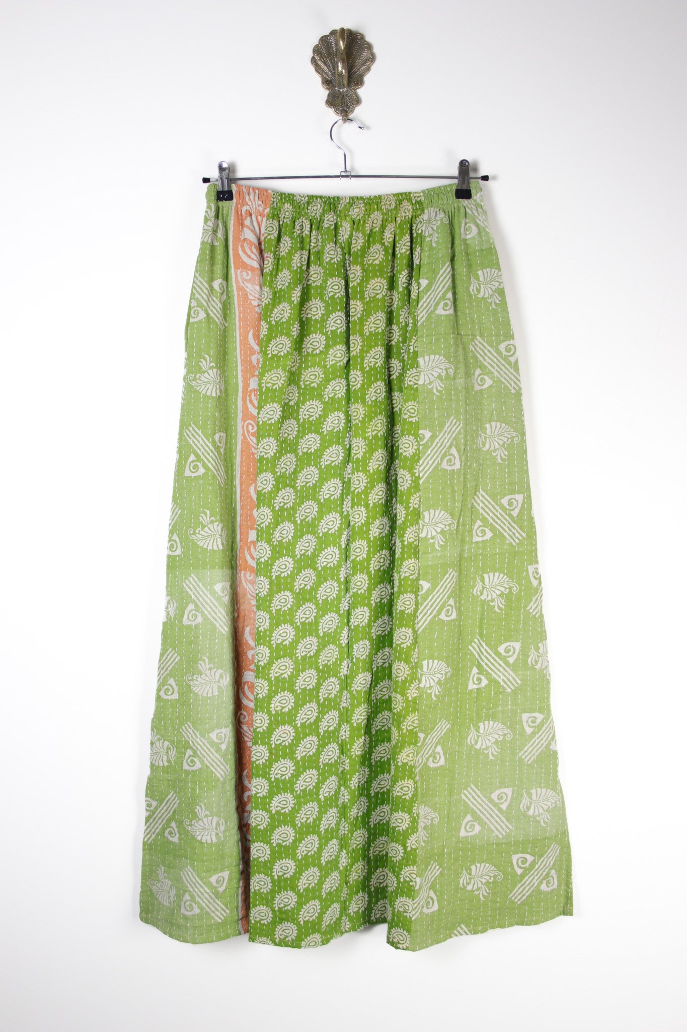 Rasika Kantha Skirt M (18781) RasikaSkirtMRenewBohemian187812 Renew Bohemian Pty Ltd