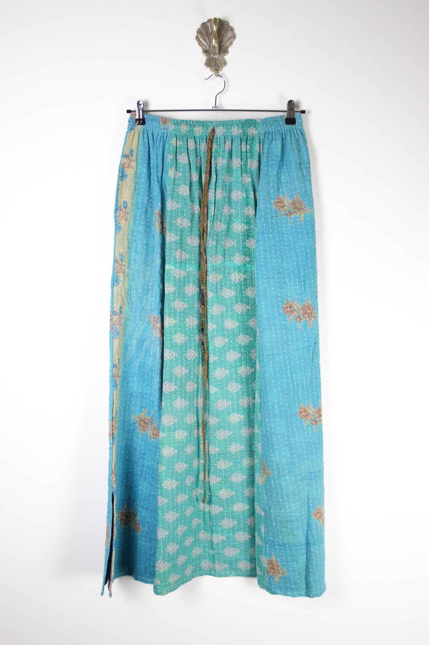 Rasika Kantha Skirt M (18782) RasikaSkirtMRenewBohemian187821 Renew Bohemian Pty Ltd