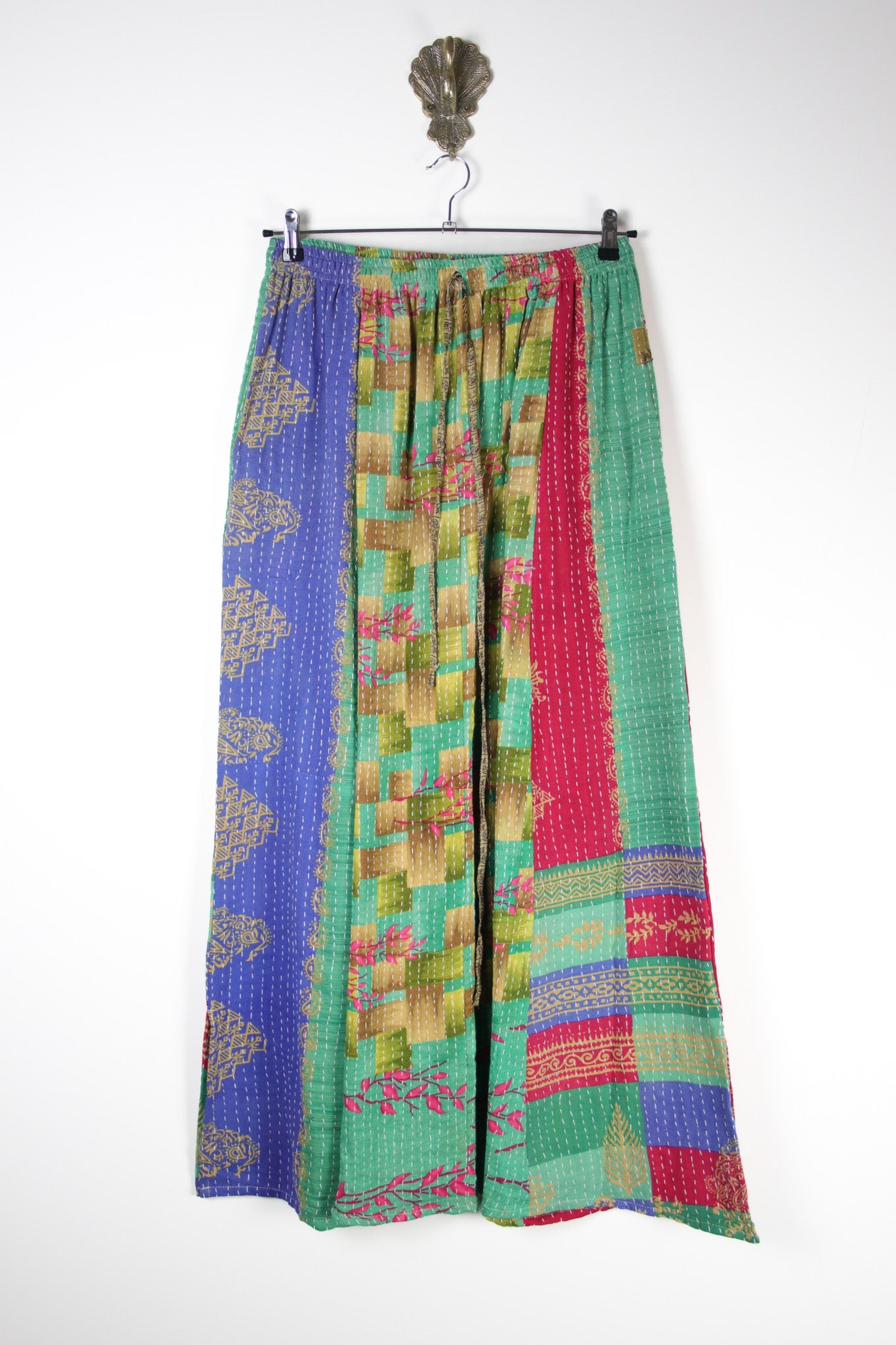 Rasika Kantha Skirt M (18783) RasikaSkirtMRenewBohemian187831 Renew Bohemian Pty Ltd