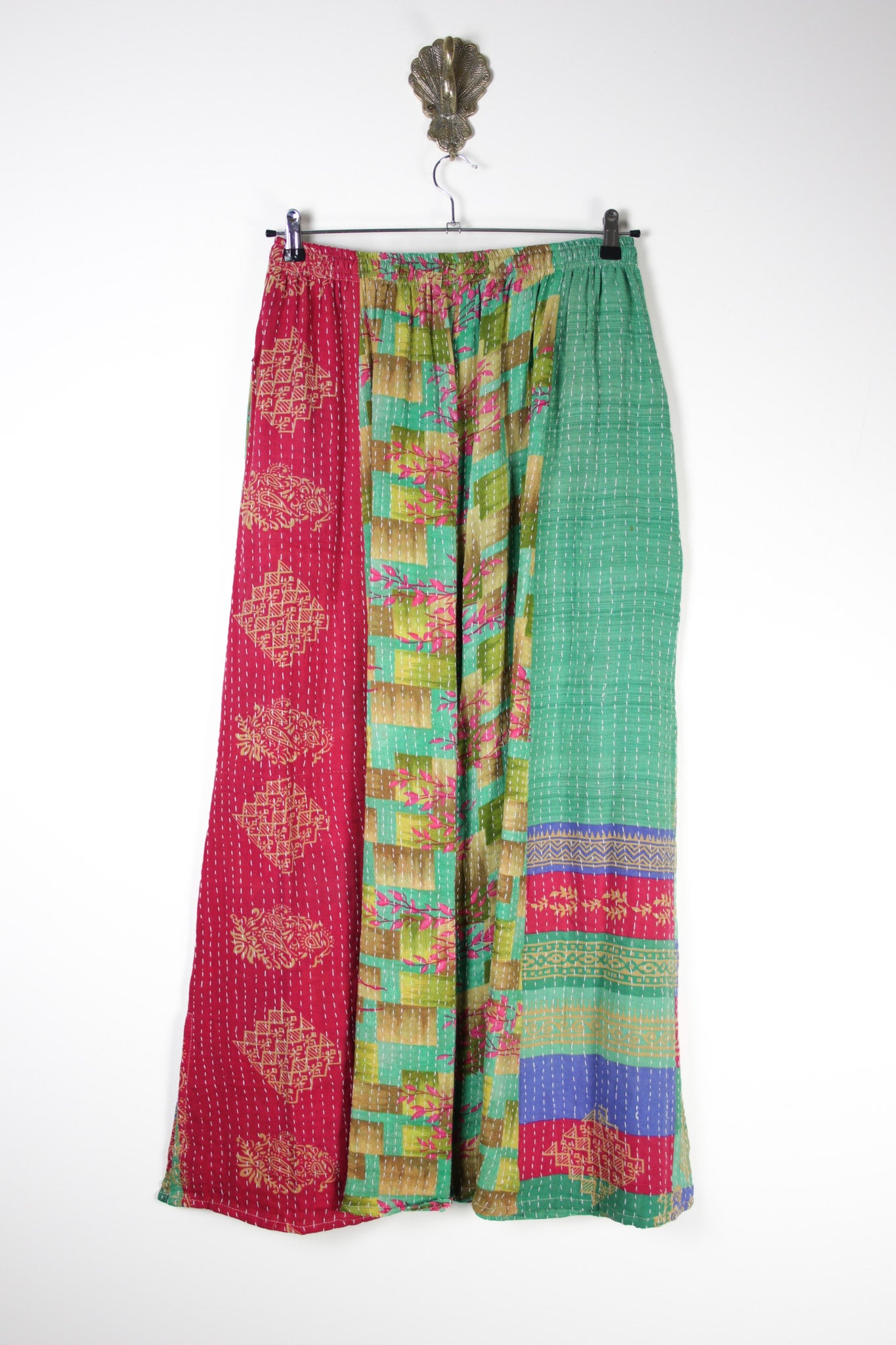 Rasika Kantha Skirt M (18783) RasikaSkirtMRenewBohemian187832 Renew Bohemian Pty Ltd