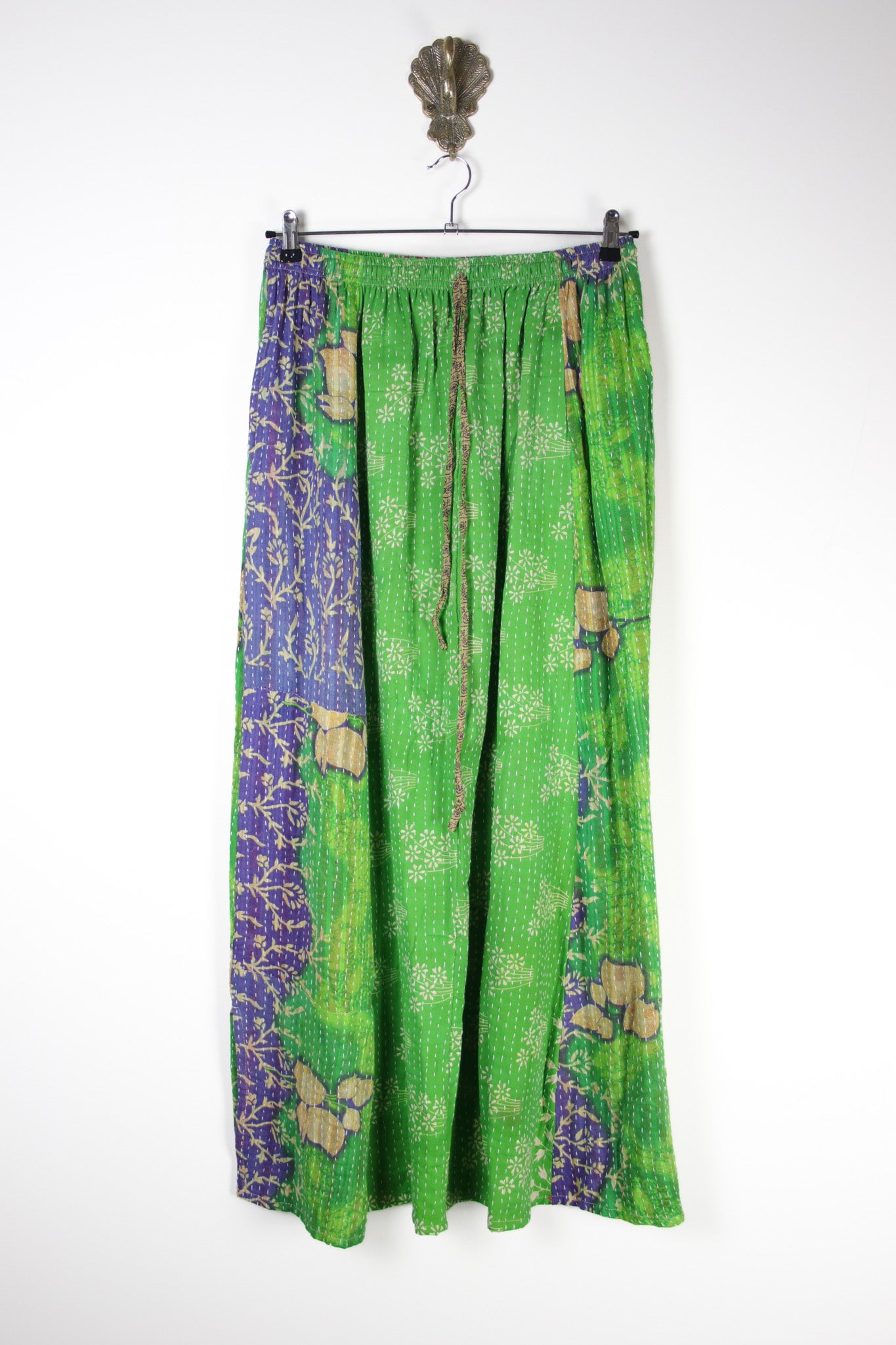 Rasika Kantha Skirt M (18786) RasikaSkirtMRenewBohemian187861 Renew Bohemian Pty Ltd