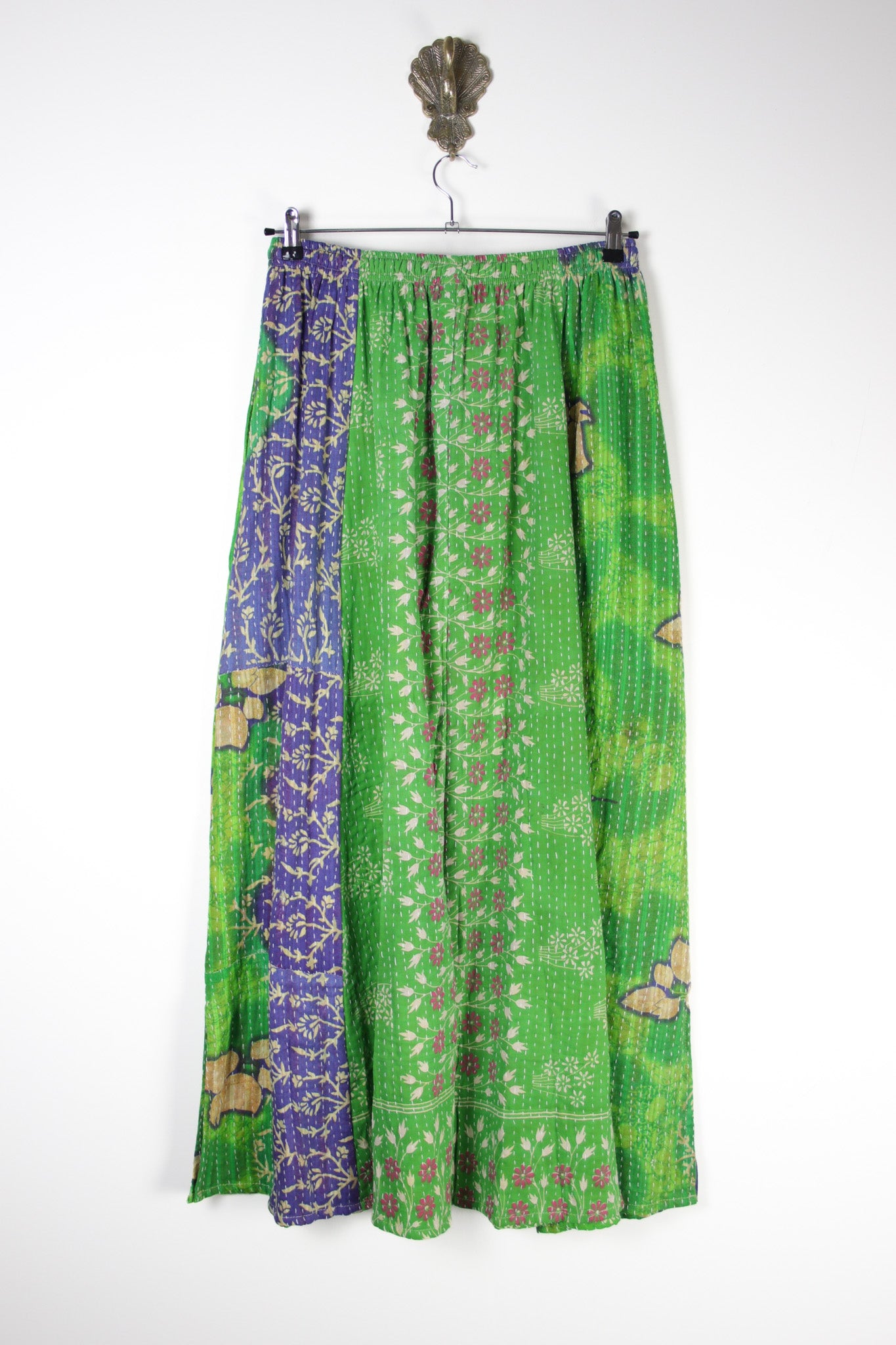 Rasika Kantha Skirt M (18786) RasikaSkirtMRenewBohemian187862 Renew Bohemian Pty Ltd