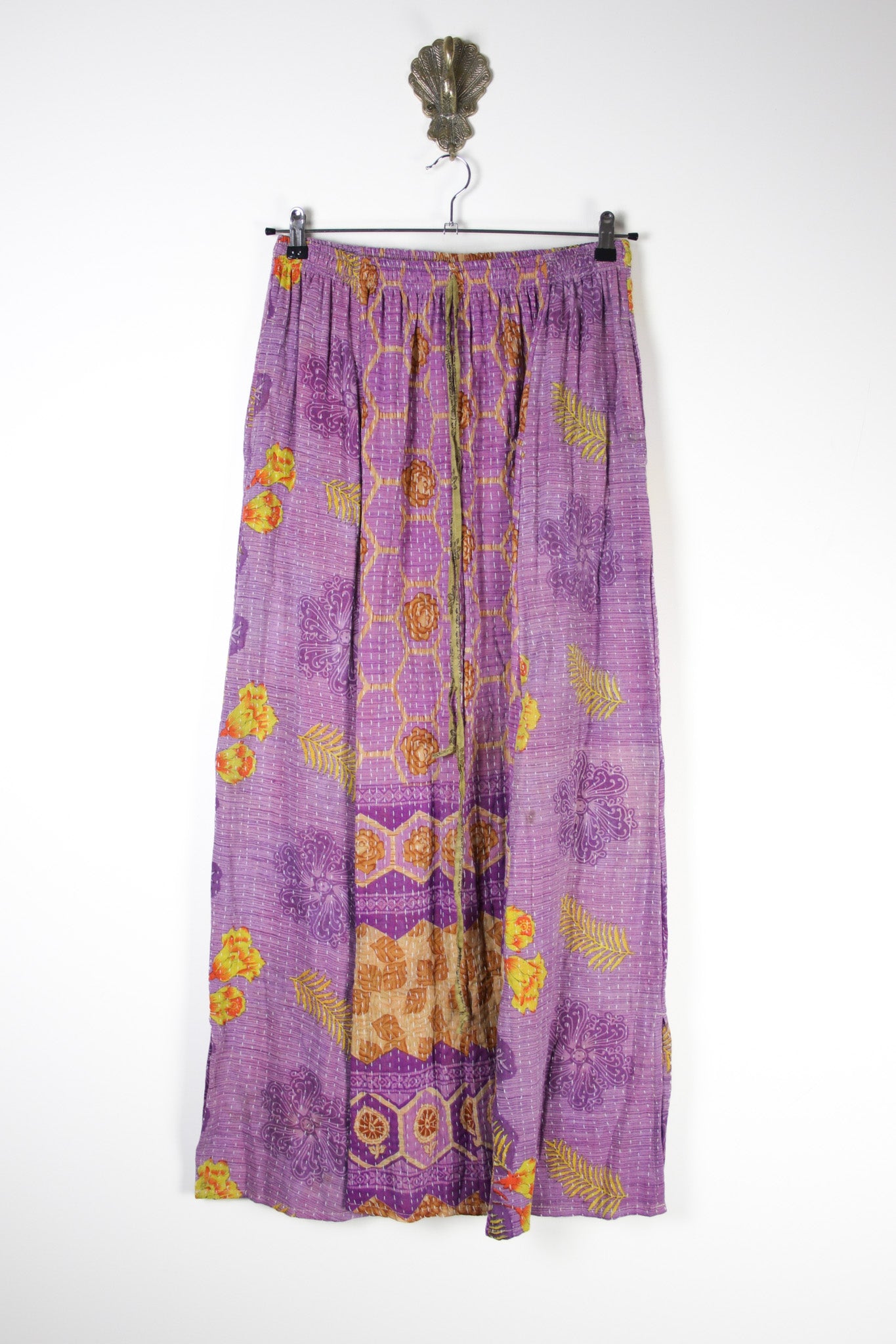 Rasika Kantha Skirt M (18787) RasikaSkirtMRenewBohemian187871 Renew Bohemian Pty Ltd