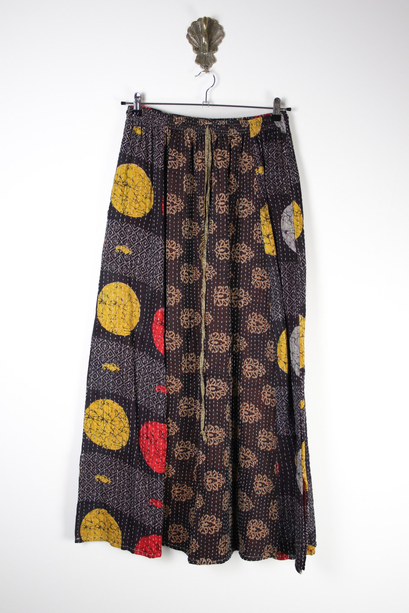 Rasika Kantha Skirt M (18789) RasikaSkirtMRenewBohemian187891 Renew Bohemian Pty Ltd