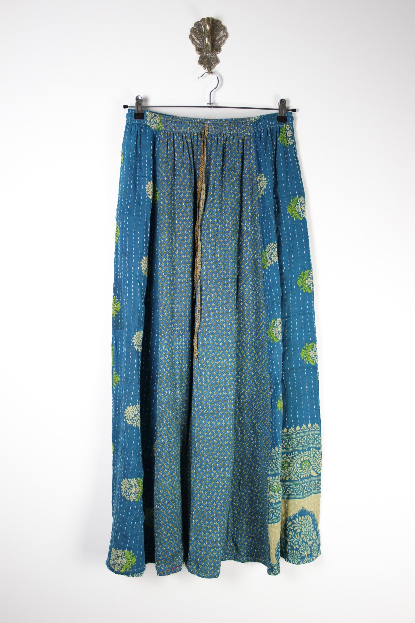 Rasika Kantha Skirt M (18790) RasikaSkirtMRenewBohemian187901 Renew Bohemian Pty Ltd