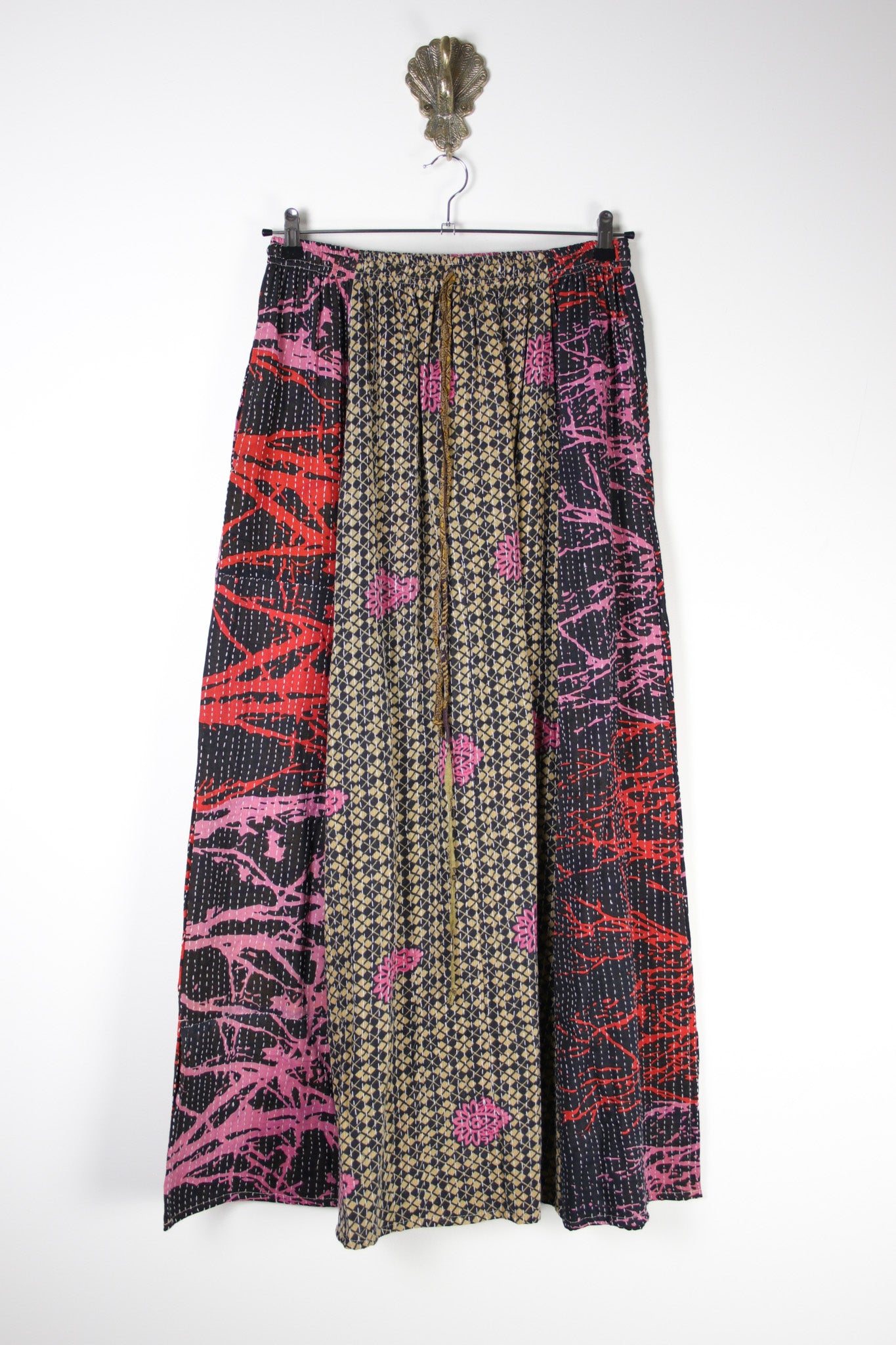 Rasika Kantha Skirt M (19718) RasikaSkirtMRenewBohemian197181 Renew Bohemian Pty Ltd