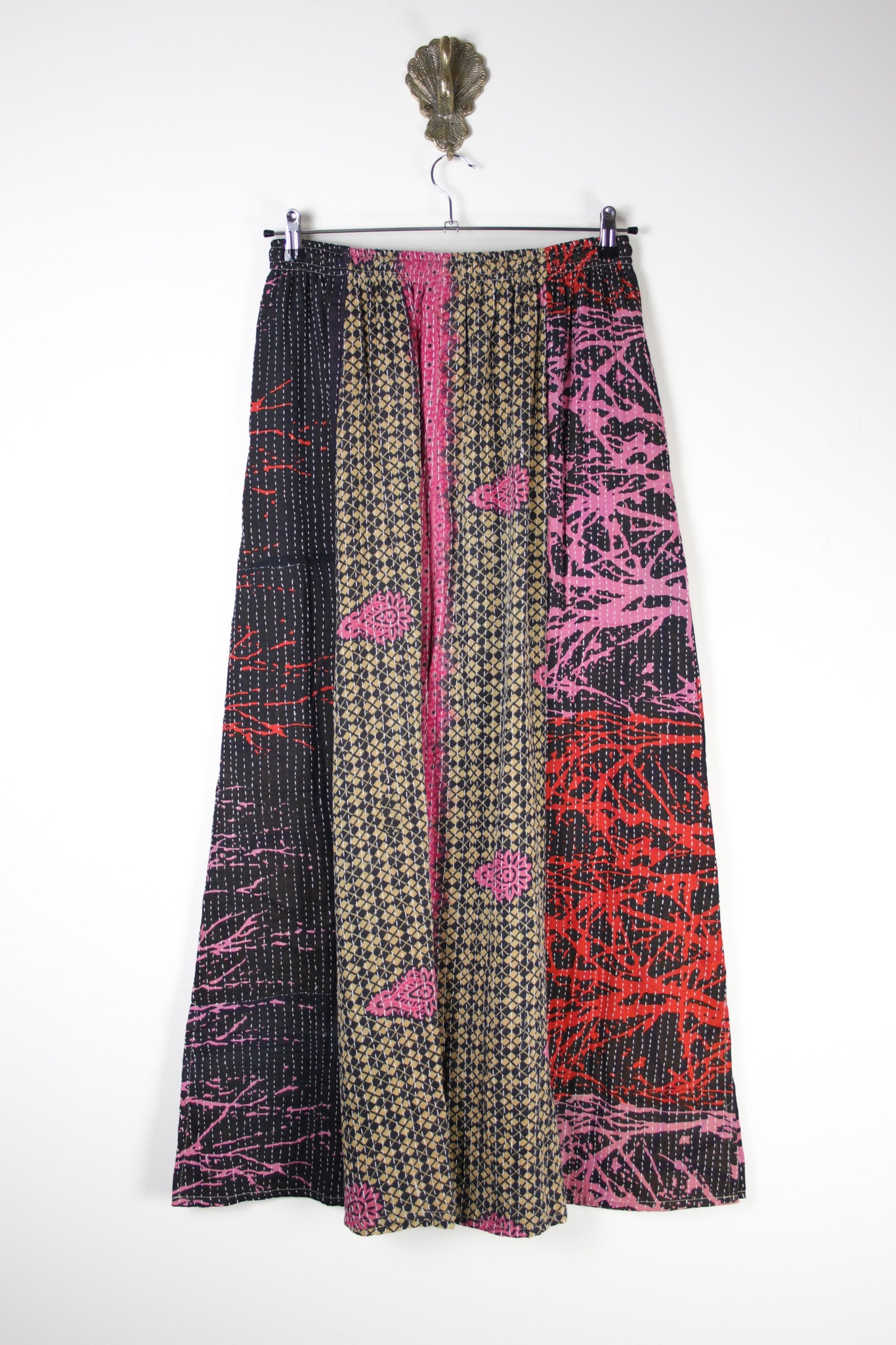 Rasika Kantha Skirt M (19718) RasikaSkirtMRenewBohemian197182 Renew Bohemian Pty Ltd