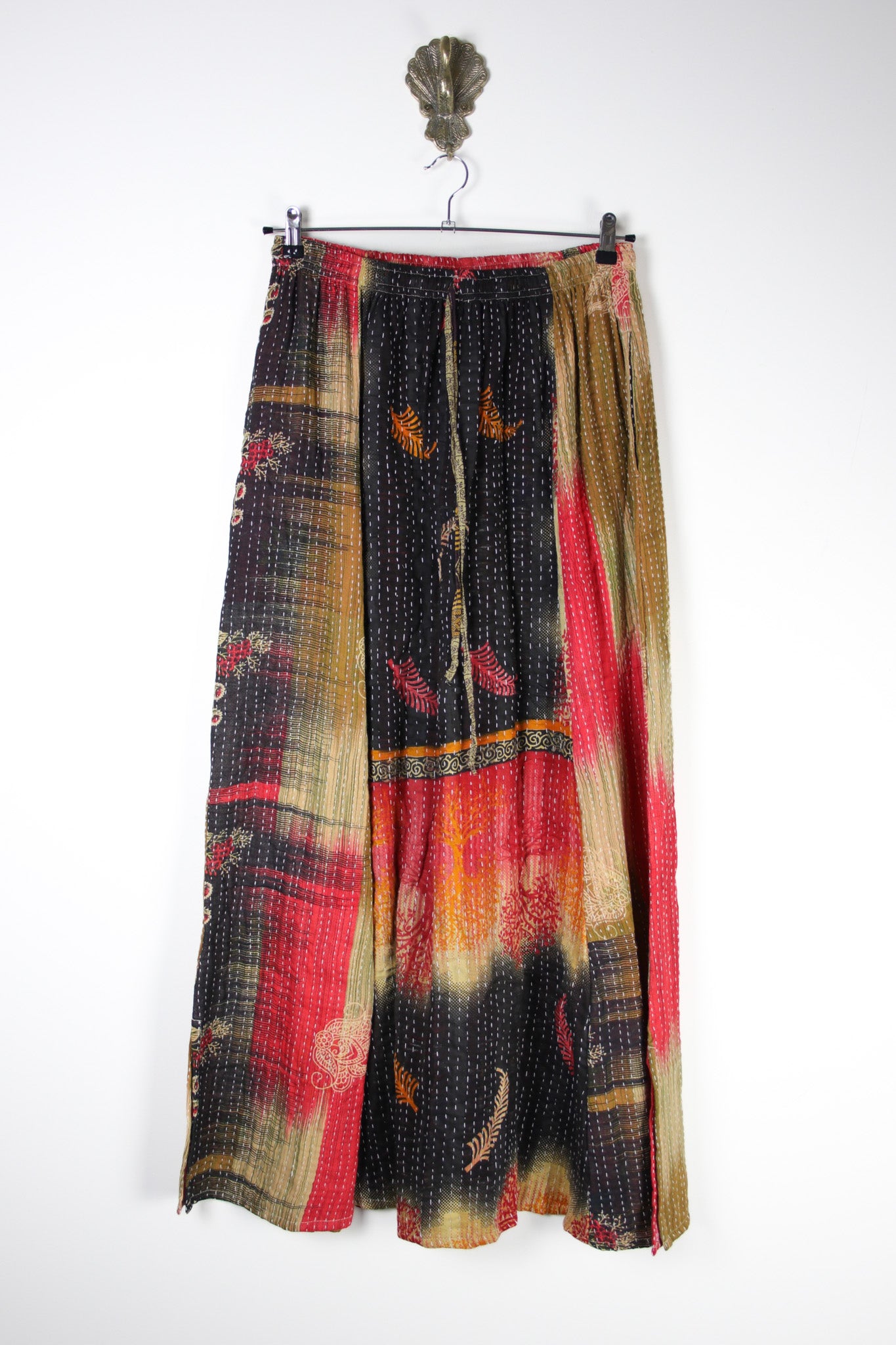 Rasika Kantha Skirt M (19721) RasikaSkirtMRenewBohemian197211 Renew Bohemian Pty Ltd