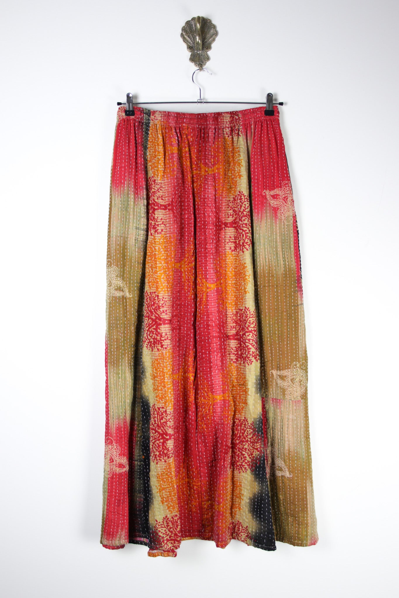 Rasika Kantha Skirt M (19721) RasikaSkirtMRenewBohemian197212 Renew Bohemian Pty Ltd