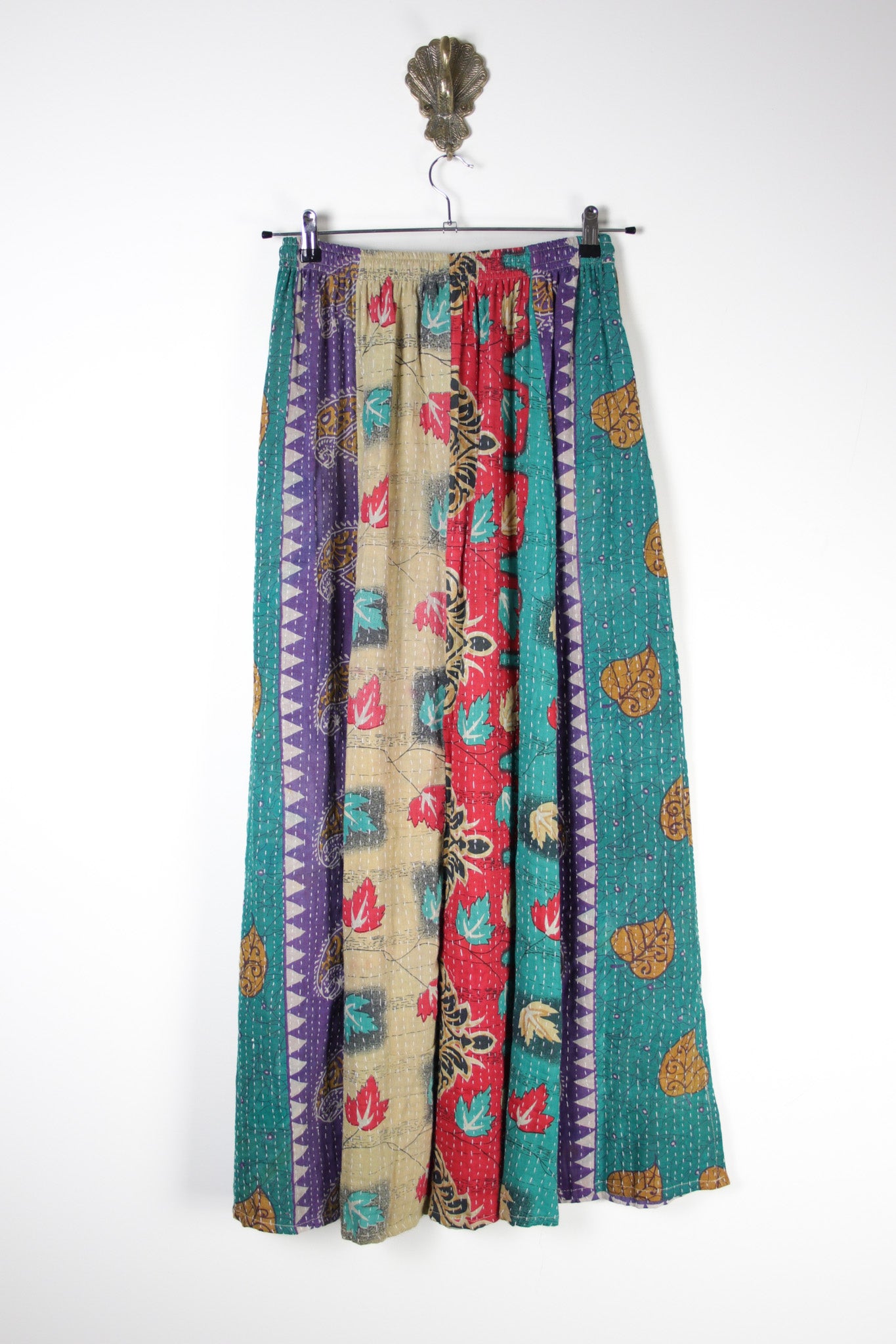 Rasika Kantha Skirt S (18762) RasikaSkirtSRenewBohemian187622_13667fe7-c49e-4d3d-87bb-3ee5333f32fd Renew Bohemian Pty Ltd