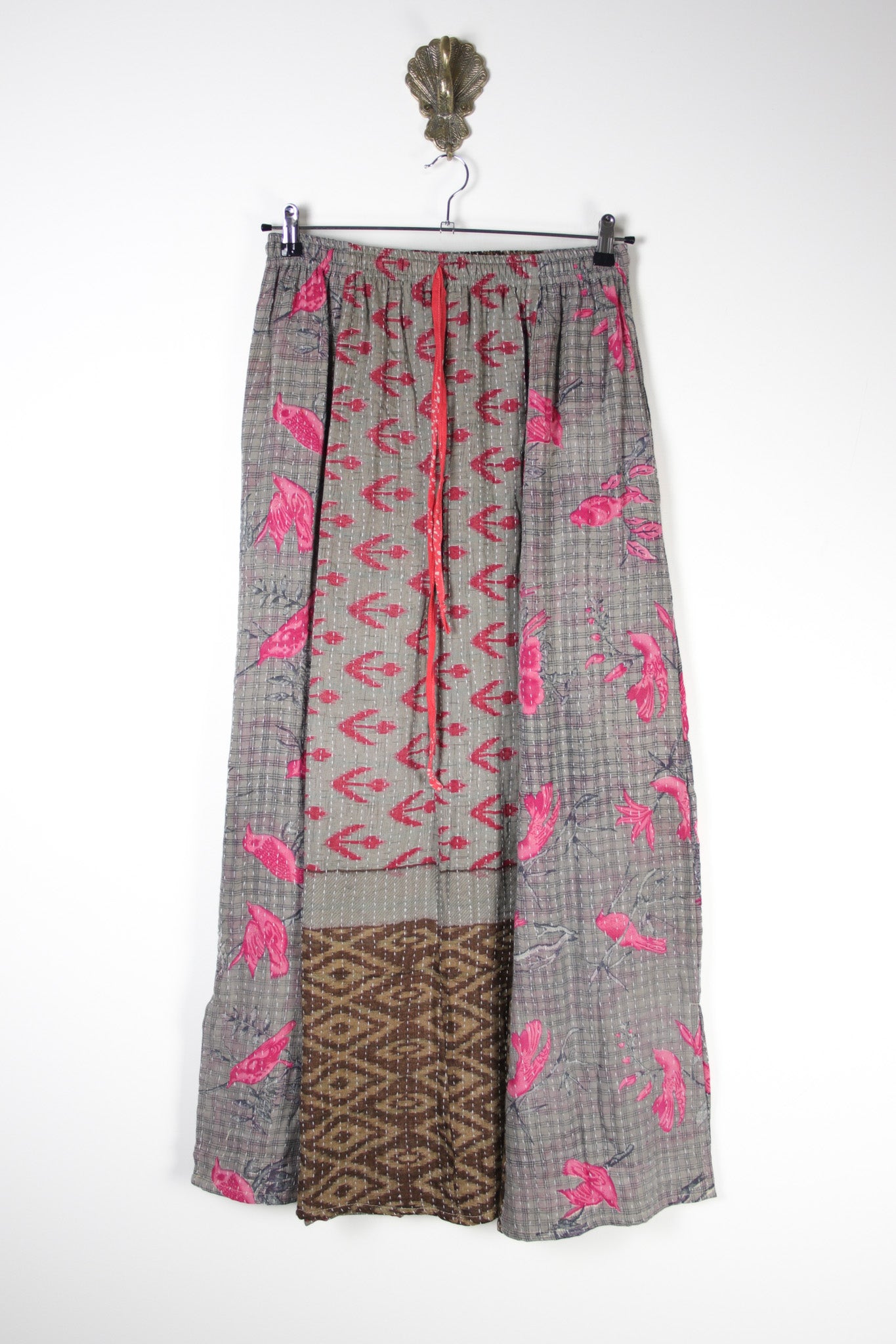 Rasika Kantha Skirt S (18763) RasikaSkirtSRenewBohemian187631 Renew Bohemian Pty Ltd