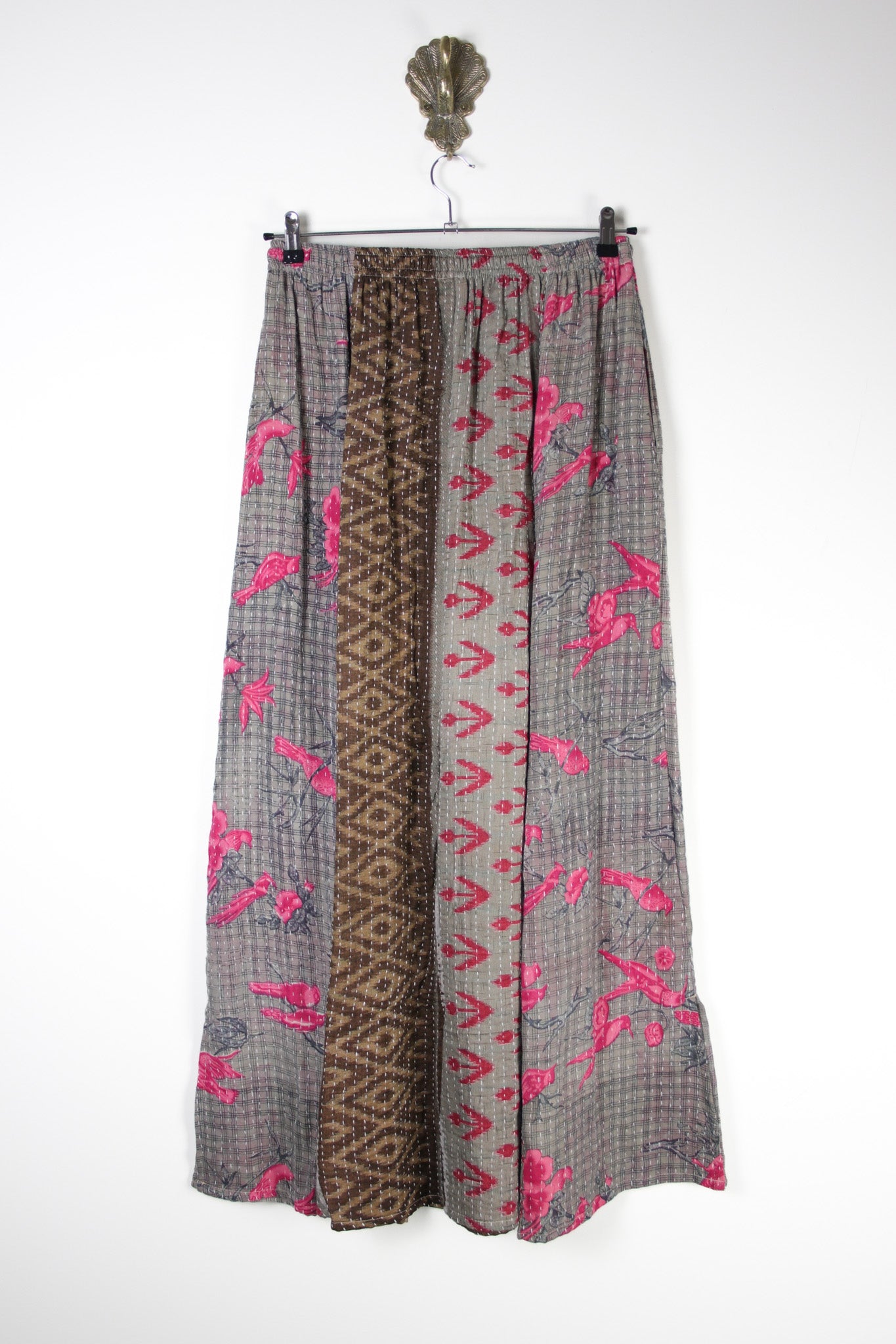 Rasika Kantha Skirt S (18763) RasikaSkirtSRenewBohemian187632 Renew Bohemian Pty Ltd