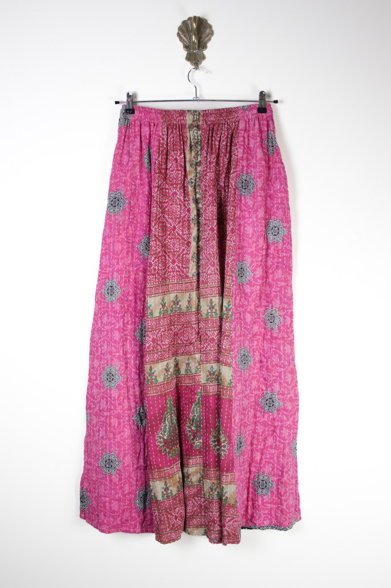 Rasika Kantha Skirt S (18764) RasikaSkirtSRenewBohemian187642 Renew Bohemian Pty Ltd