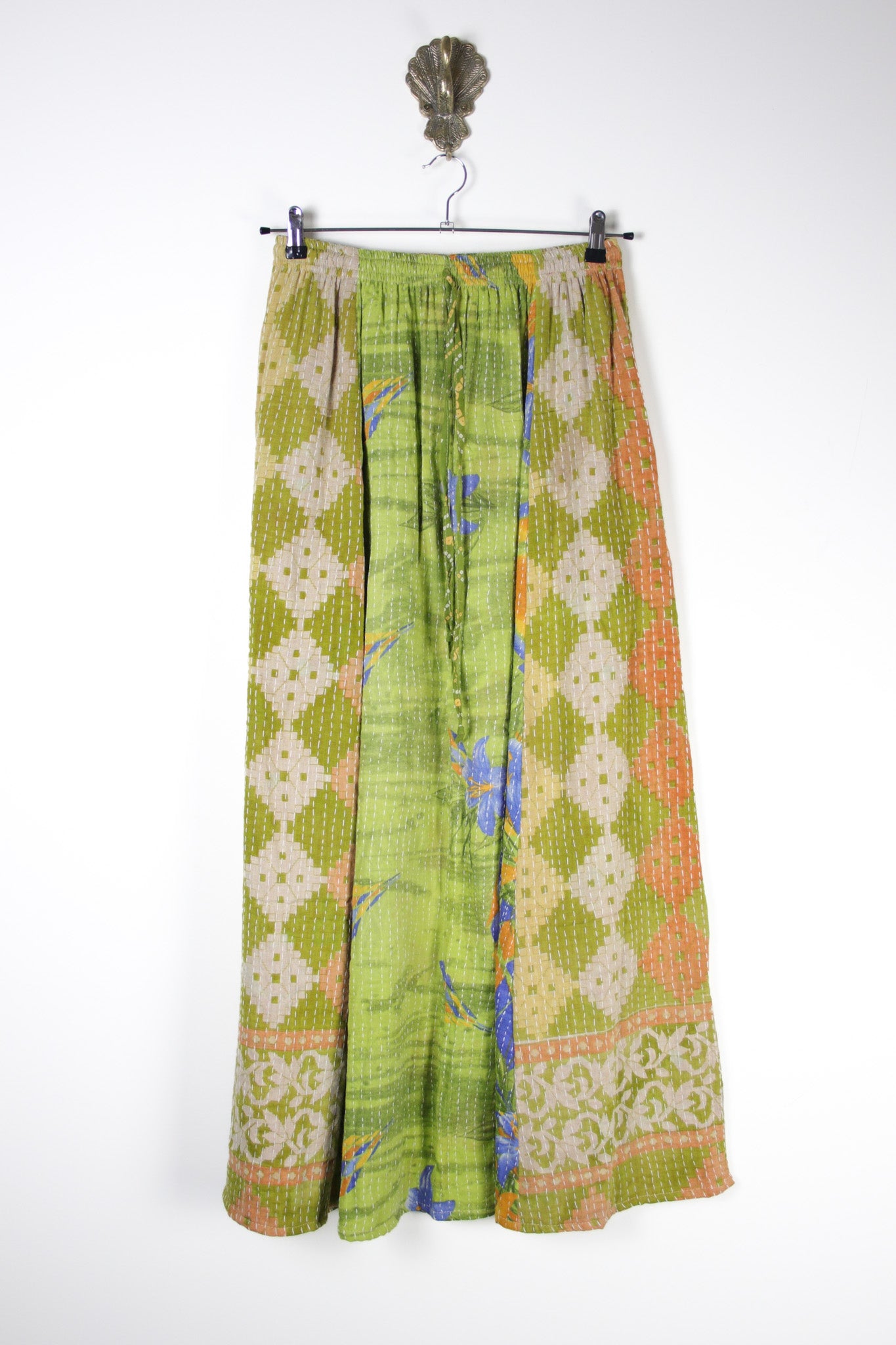 Rasika Kantha Skirt S (18765) RasikaSkirtSRenewBohemian187651 Renew Bohemian Pty Ltd