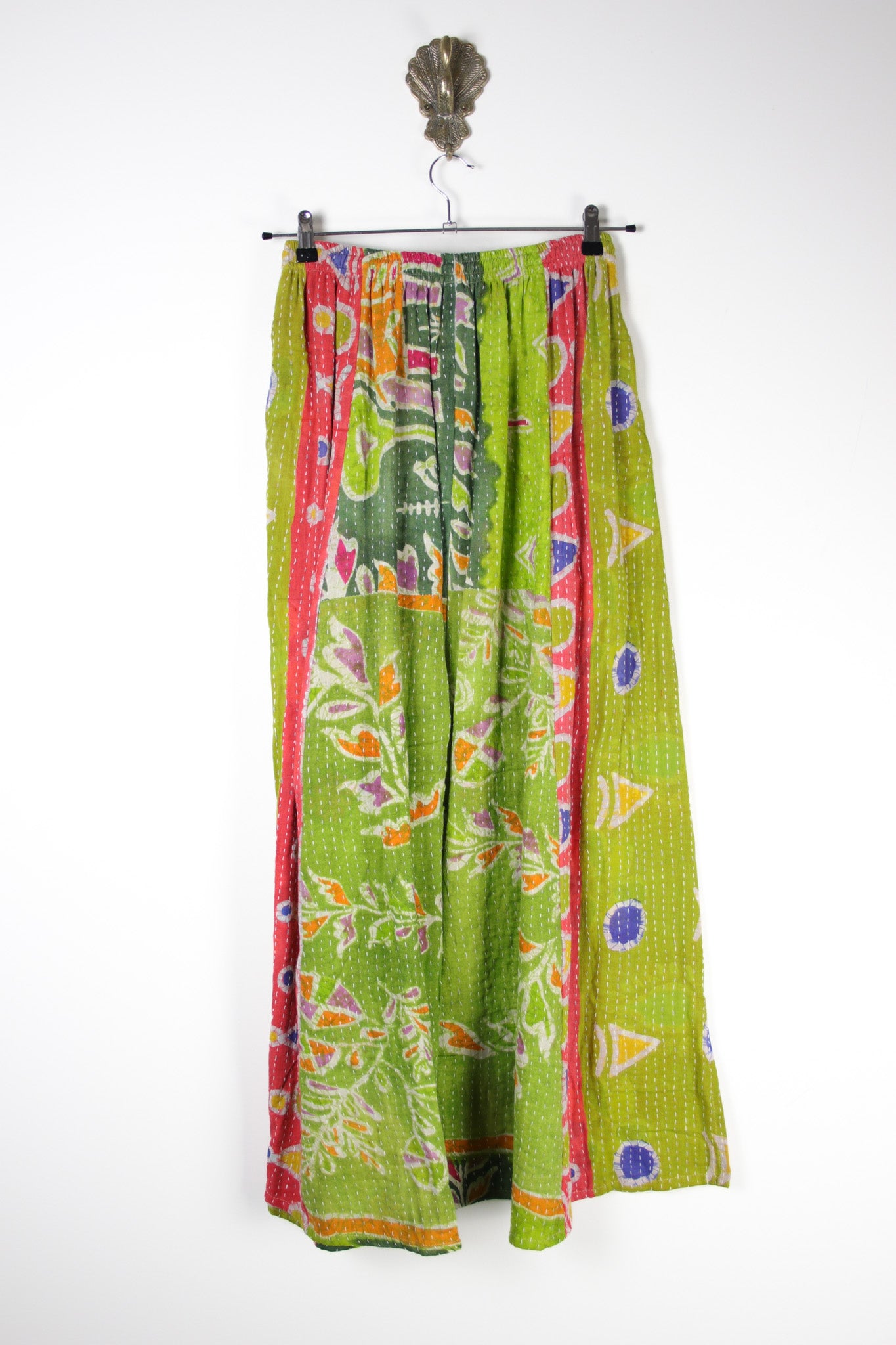 Rasika Kantha Skirt S (18772) RasikaSkirtSRenewBohemian187722 Renew Bohemian Pty Ltd