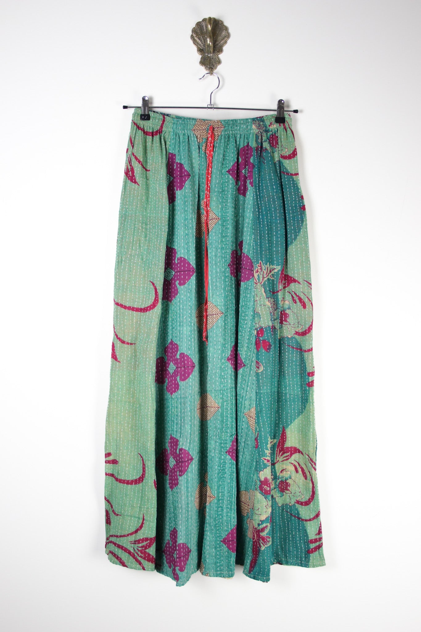 Rasika Kantha Skirt S (18776) RasikaSkirtSRenewBohemian187761 Renew Bohemian Pty Ltd