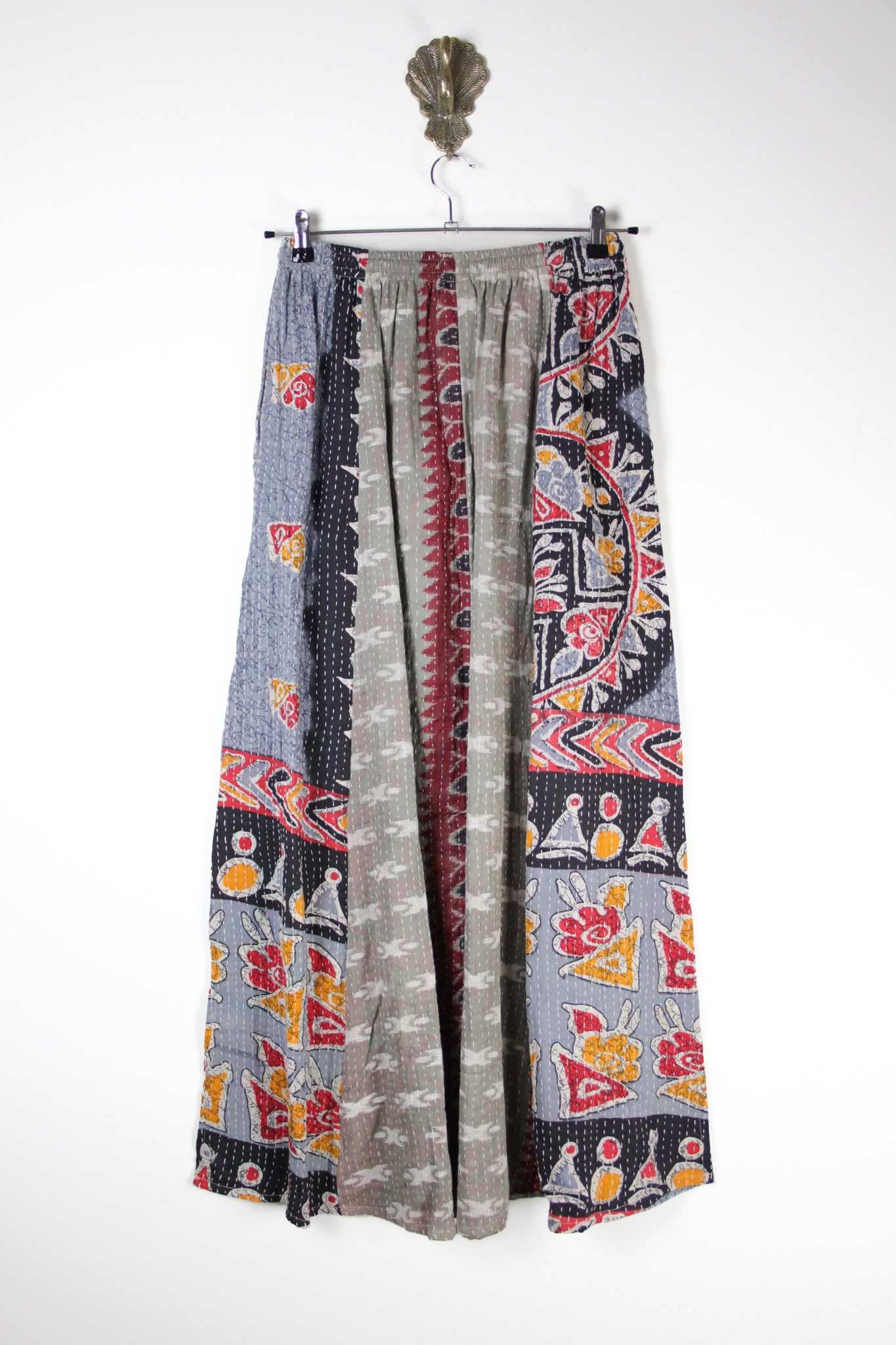 Rasika Kantha Skirt S (18778) RasikaSkirtSRenewBohemian187782 Renew Bohemian Pty Ltd