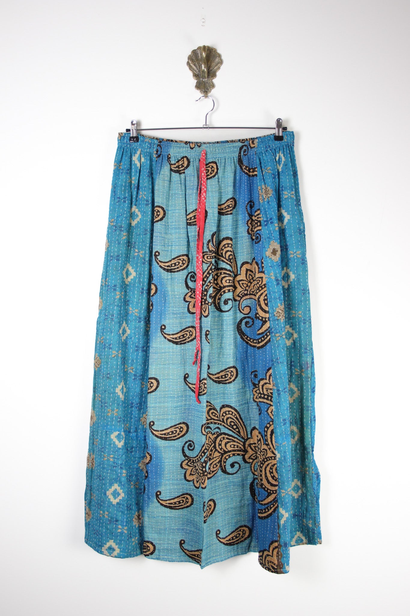 Rasika Kantha Skirt XL (19743) RasikaSkirtXLRenewBohemian197431 Renew Bohemian Pty Ltd