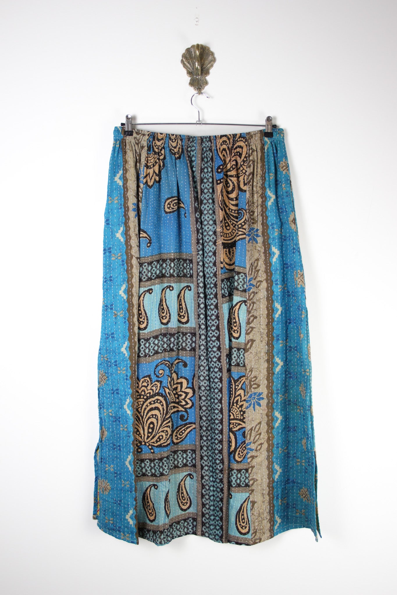 Rasika Kantha Skirt XL (19743) RasikaSkirtXLRenewBohemian197432 Renew Bohemian Pty Ltd