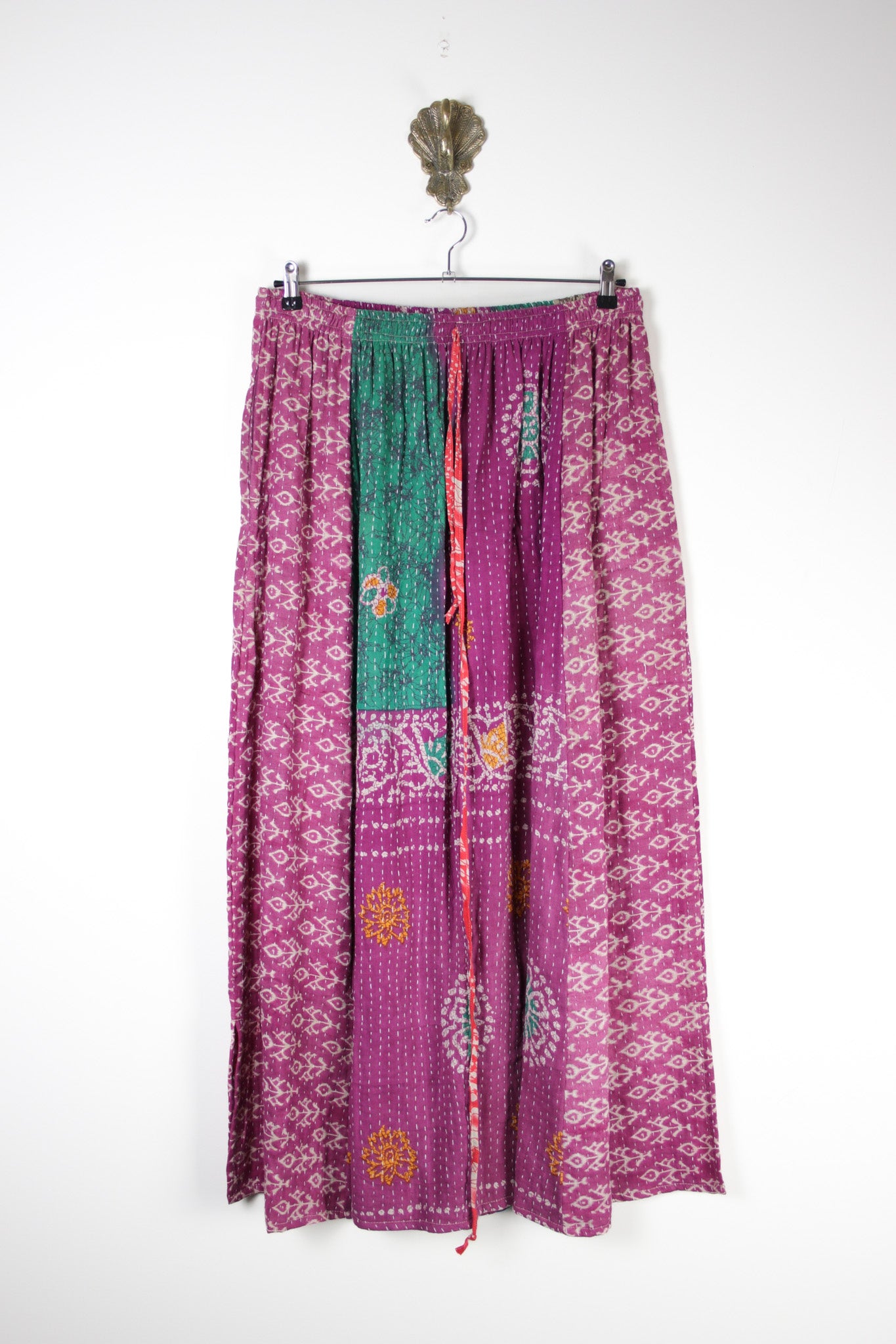 Rasika Kantha Skirt XL (19744) RasikaSkirtXLRenewBohemian197441 Renew Bohemian Pty Ltd