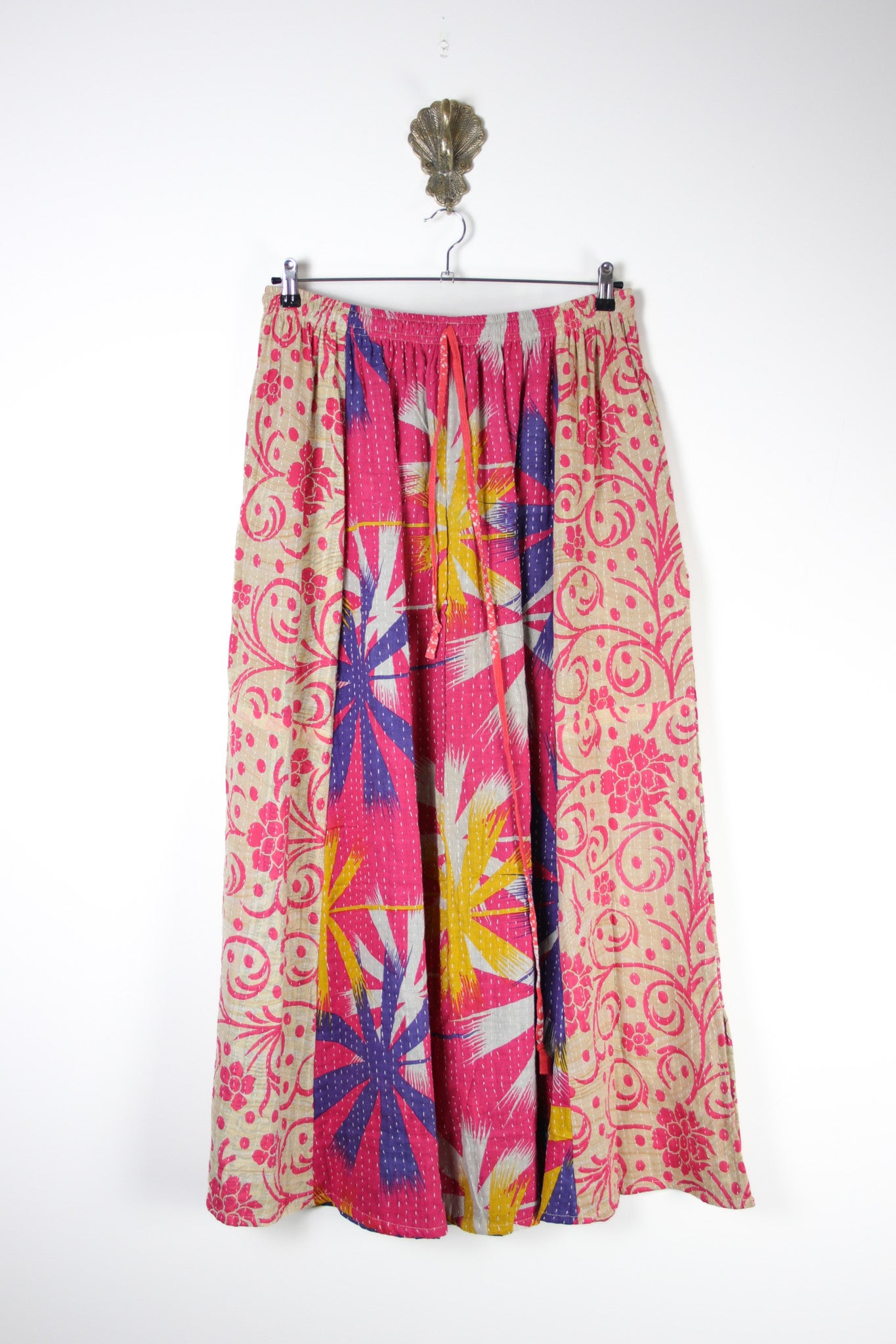 Rasika Kantha Skirt XL (19750) RasikaSkirtXLRenewBohemian197501 Renew Bohemian Pty Ltd
