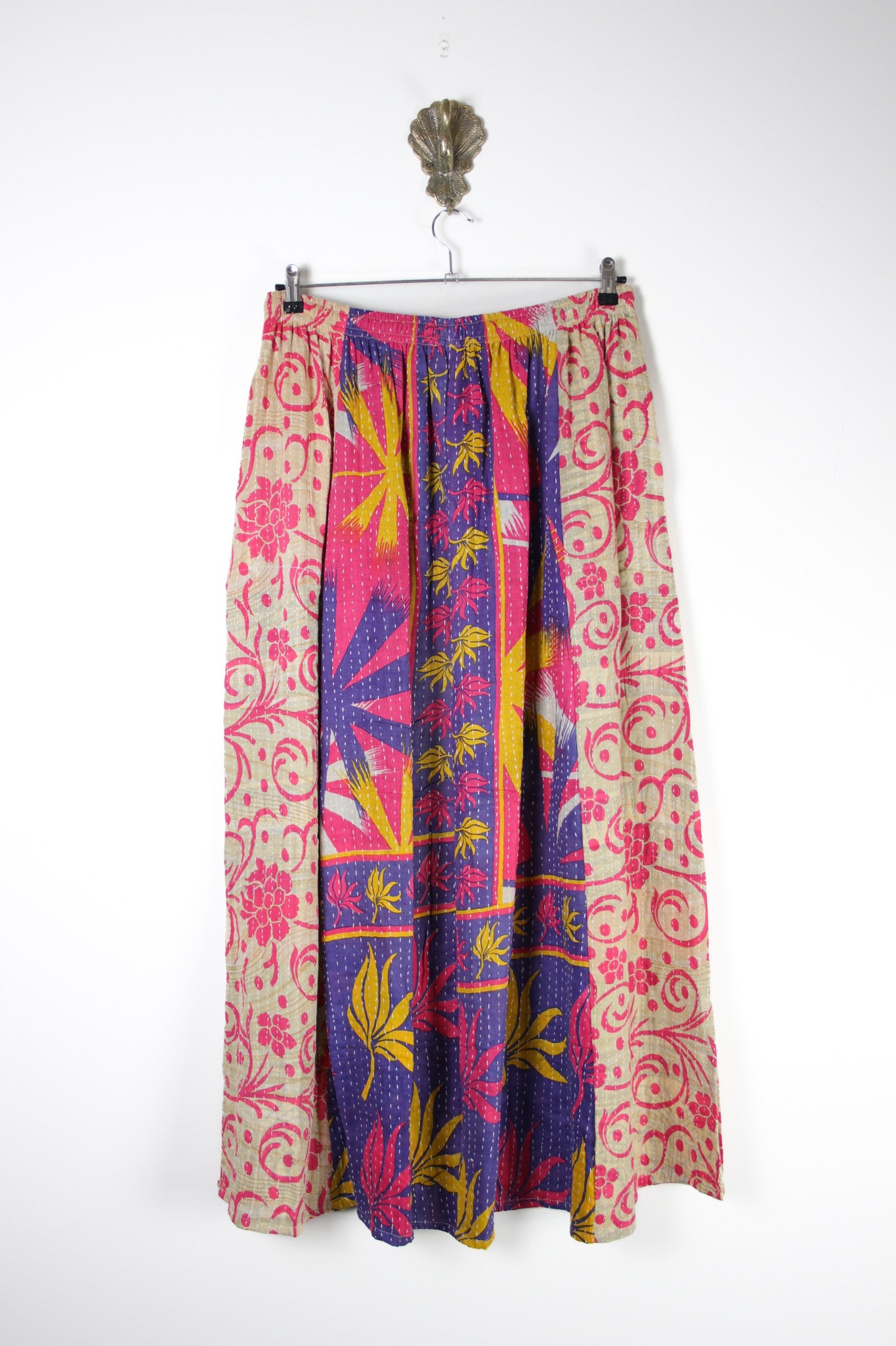 Rasika Kantha Skirt XL (19750) RasikaSkirtXLRenewBohemian197502 Renew Bohemian Pty Ltd