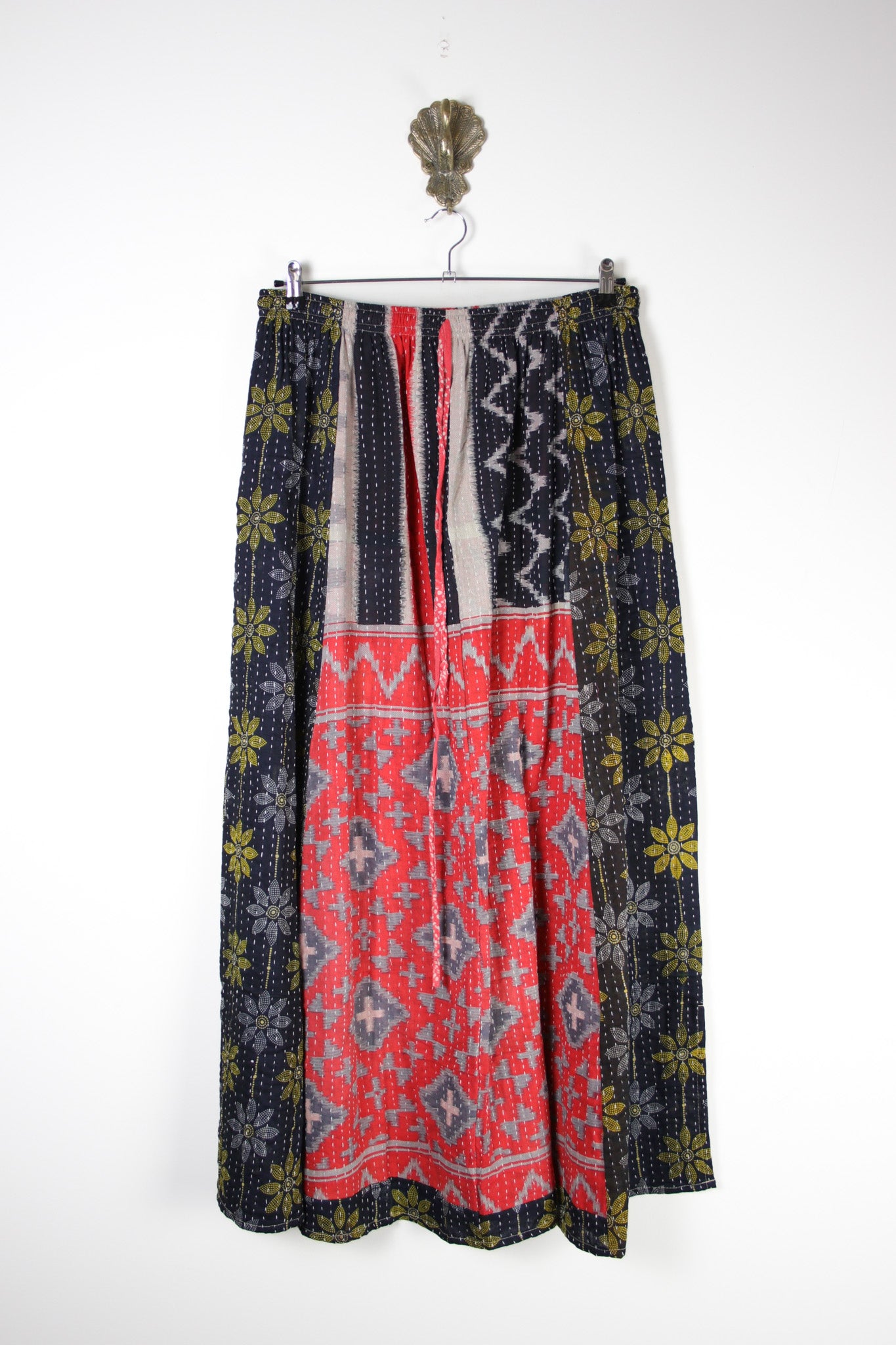 Rasika Kantha Skirt XL (19753) RasikaSkirtXLRenewBohemian197531 Renew Bohemian Pty Ltd
