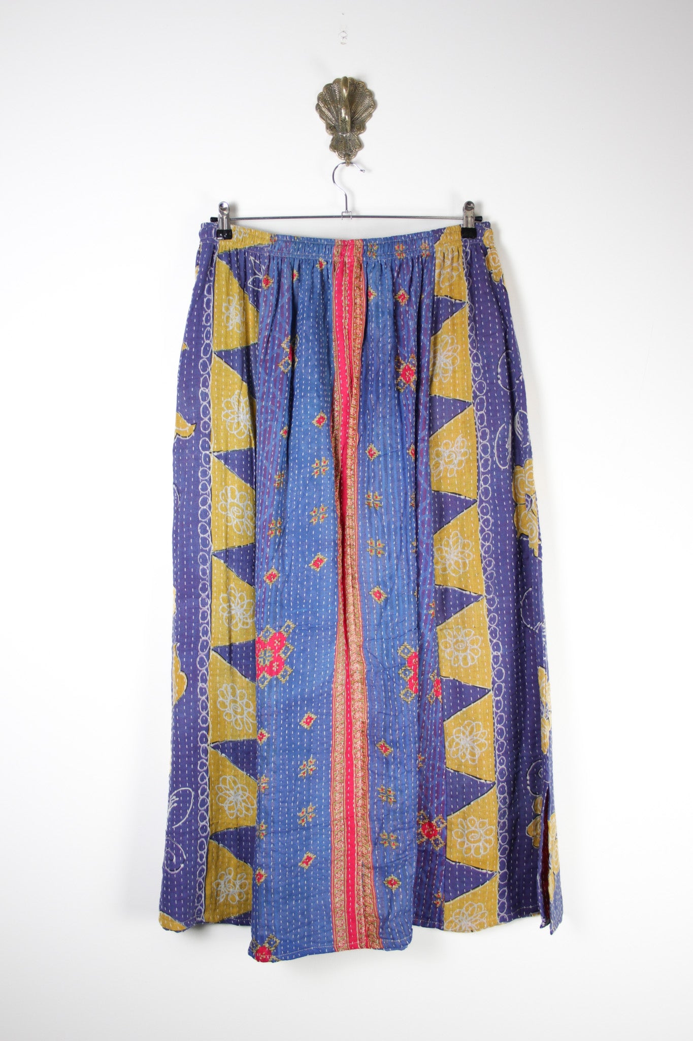 Rasika Kantha Skirt XL (19754) RasikaSkirtXLRenewBohemian197542 Renew Bohemian Pty Ltd
