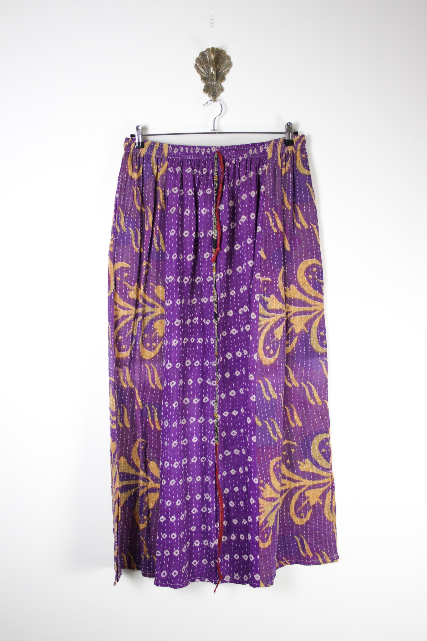 Rasika Kantha Skirt XL (19755) RasikaSkirtXLRenewBohemian197551 Renew Bohemian Pty Ltd