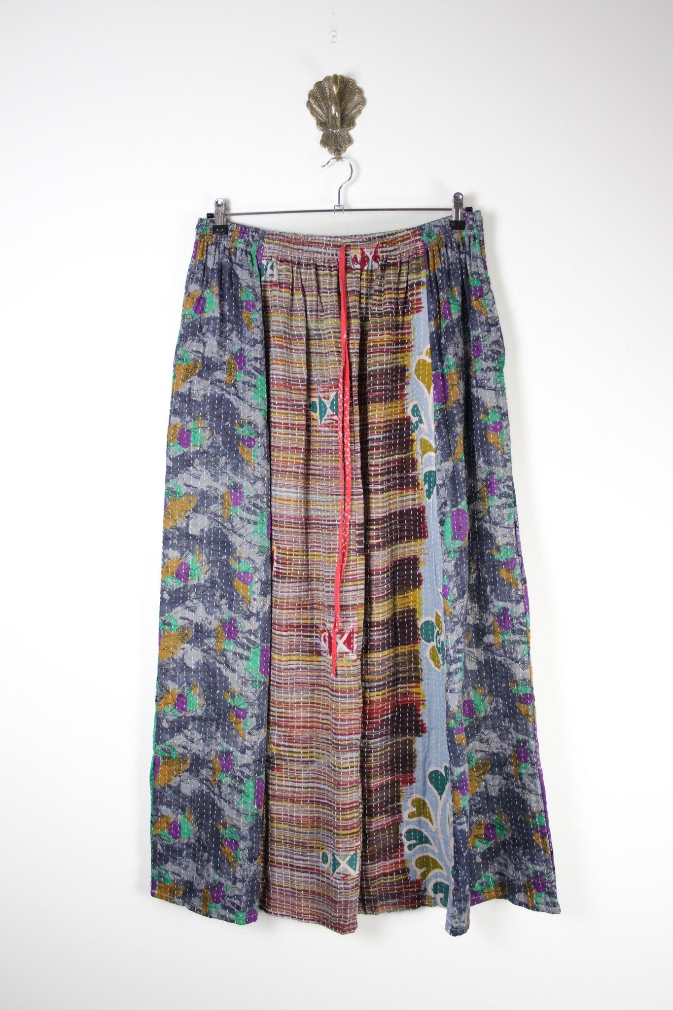 Rasika Kantha Skirt XL (19756) RasikaSkirtXLRenewBohemian197561 Renew Bohemian Pty Ltd