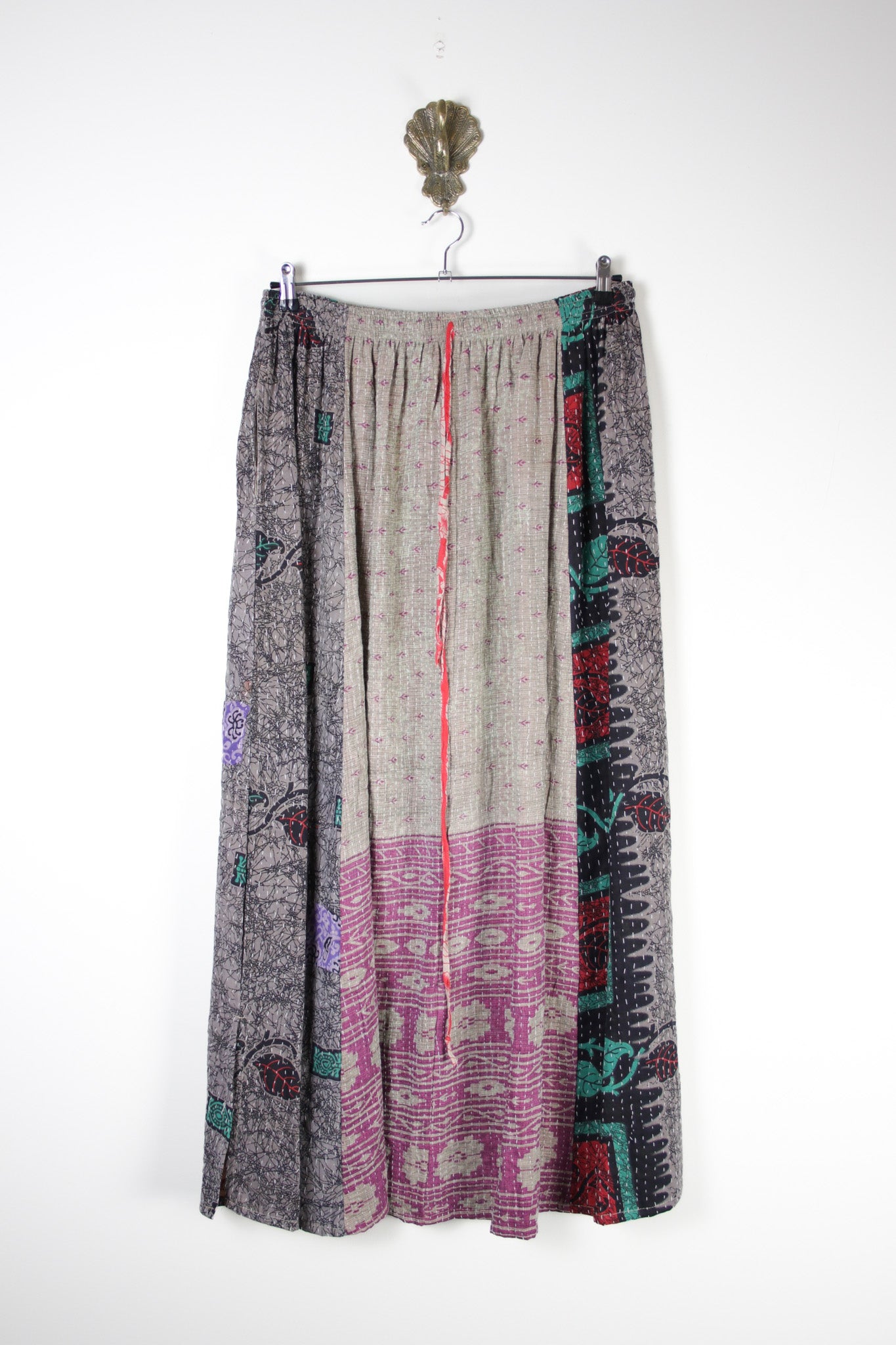 Rasika Kantha Skirt XL (19759) RasikaSkirtXLRenewBohemian197591 Renew Bohemian Pty Ltd