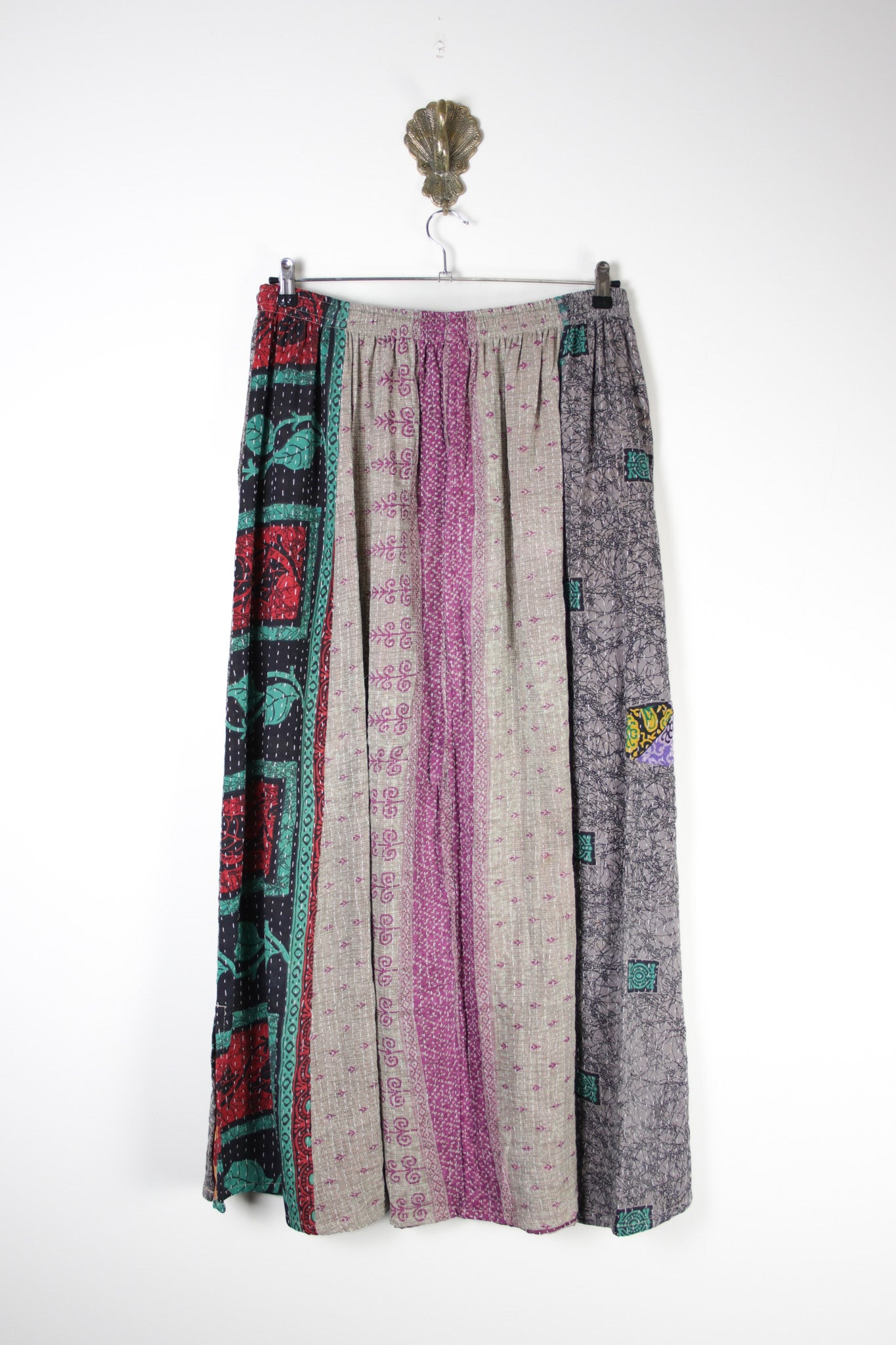 Rasika Kantha Skirt XL (19759) RasikaSkirtXLRenewBohemian197592 Renew Bohemian Pty Ltd