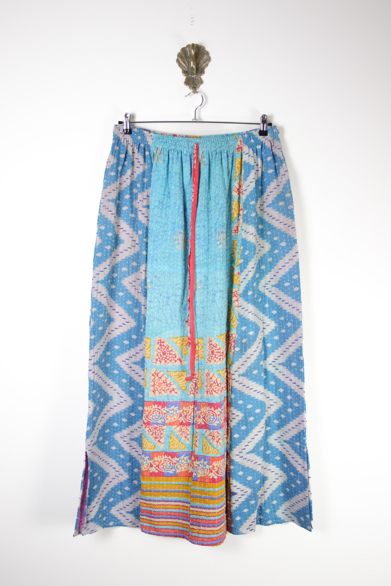 Rasika Kantha Skirt XL (19761) RasikaSkirtXLRenewBohemian197611 Renew Bohemian Pty Ltd