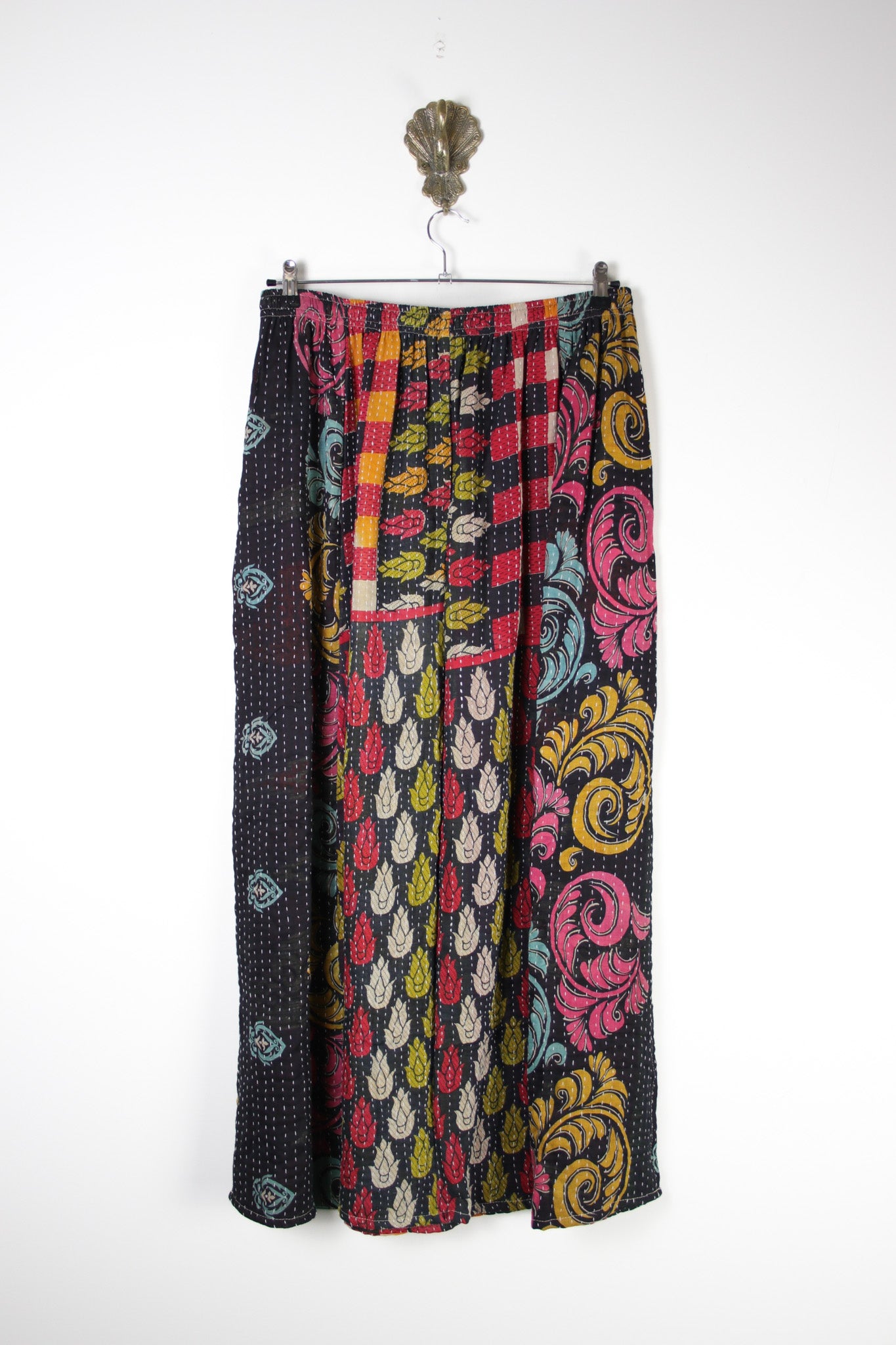 Rasika Kantha Skirt XL (19762) RasikaSkirtXLRenewBohemian197622 Renew Bohemian Pty Ltd