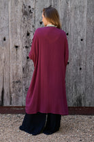 Flow Robe Maroon
