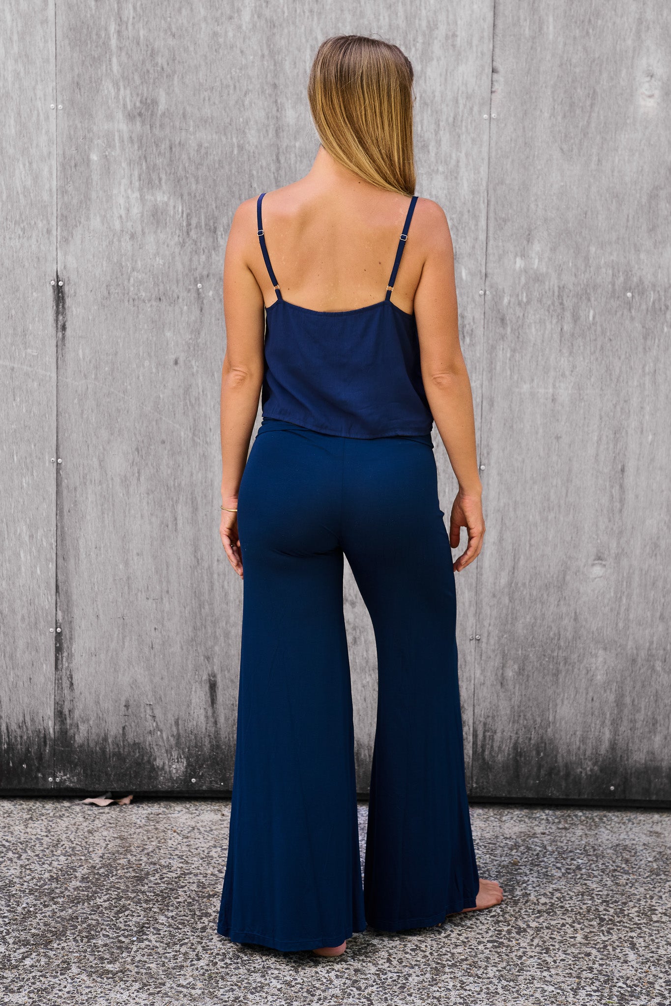 Palazzo Pants Navy