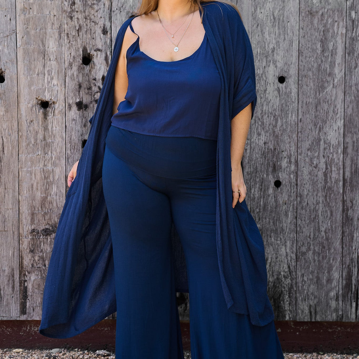 Flow Robe Navy – Renew Bohemian