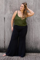 Cami Top Forest Green