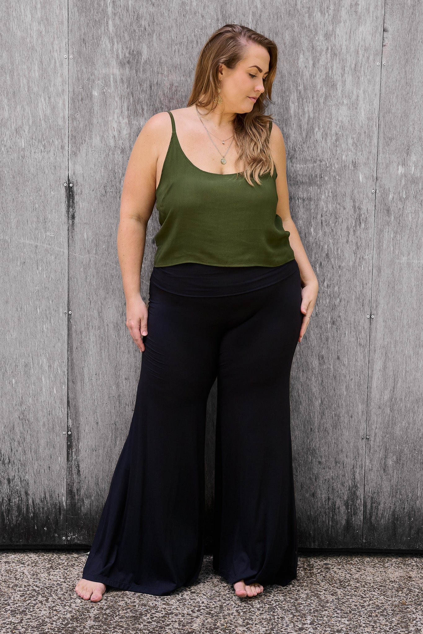Palazzo Pants Black