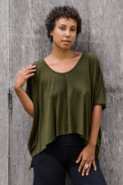 Dreamer Top Forest Green