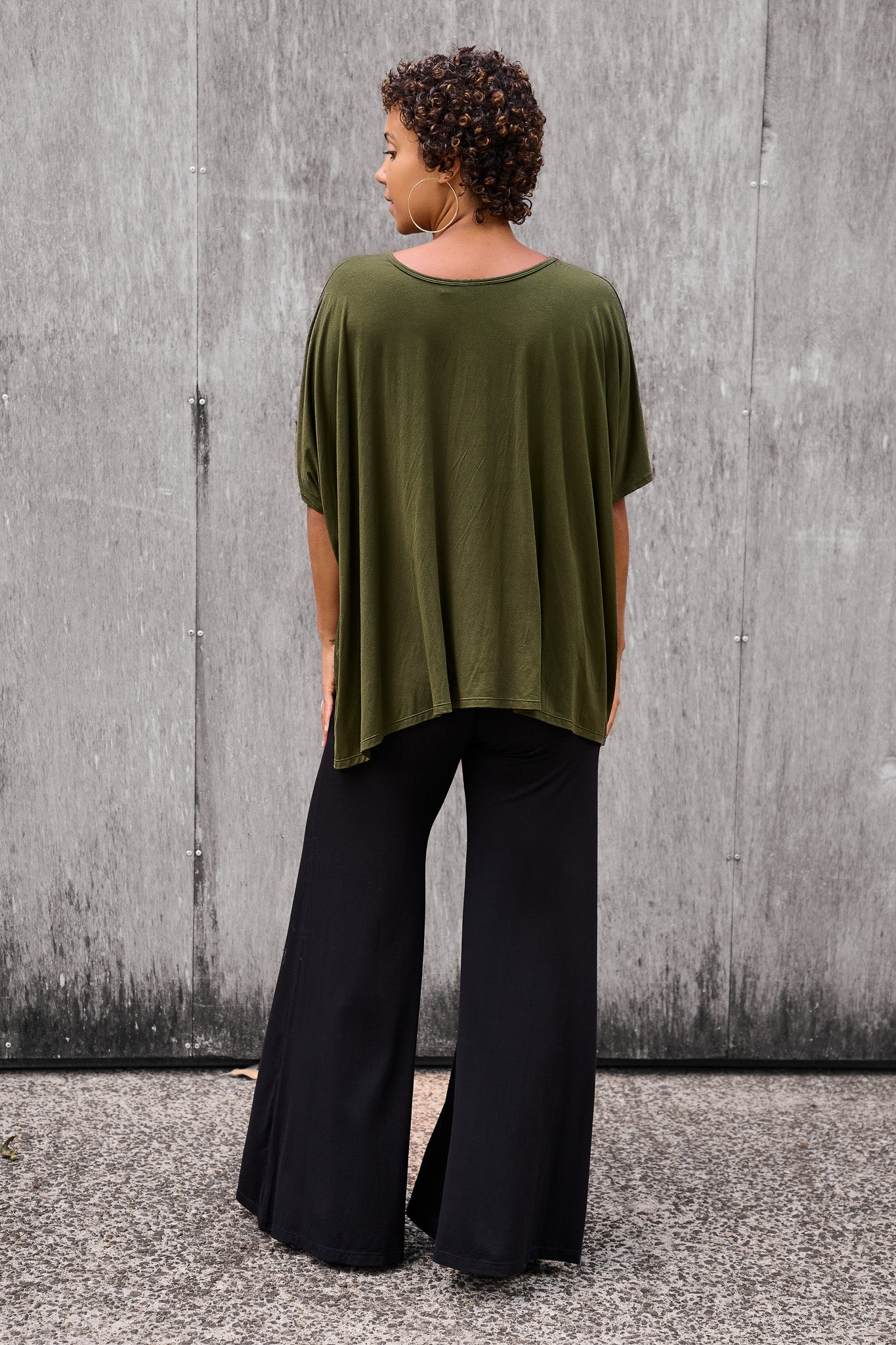 Dreamer Top Forest Green