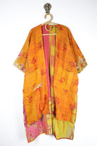 Kantha Ruana Long Sleeve (14562)