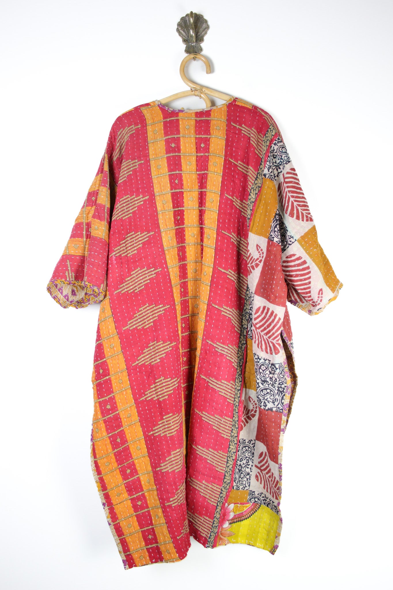 Kantha Ruana l/slv (14565)