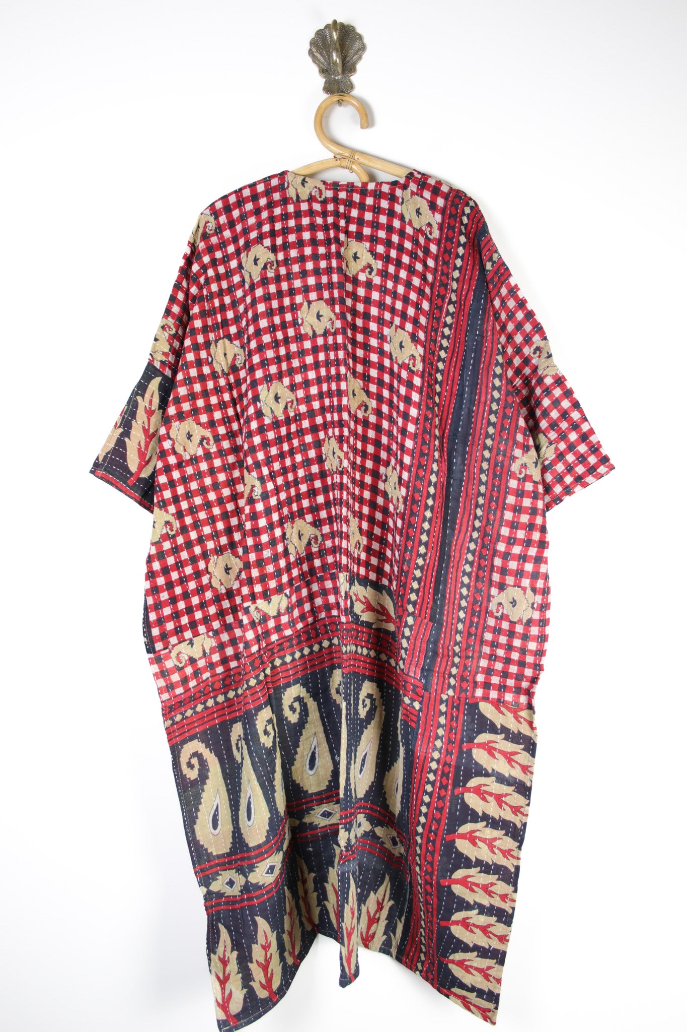 Kantha Ruana l/slv (14566)