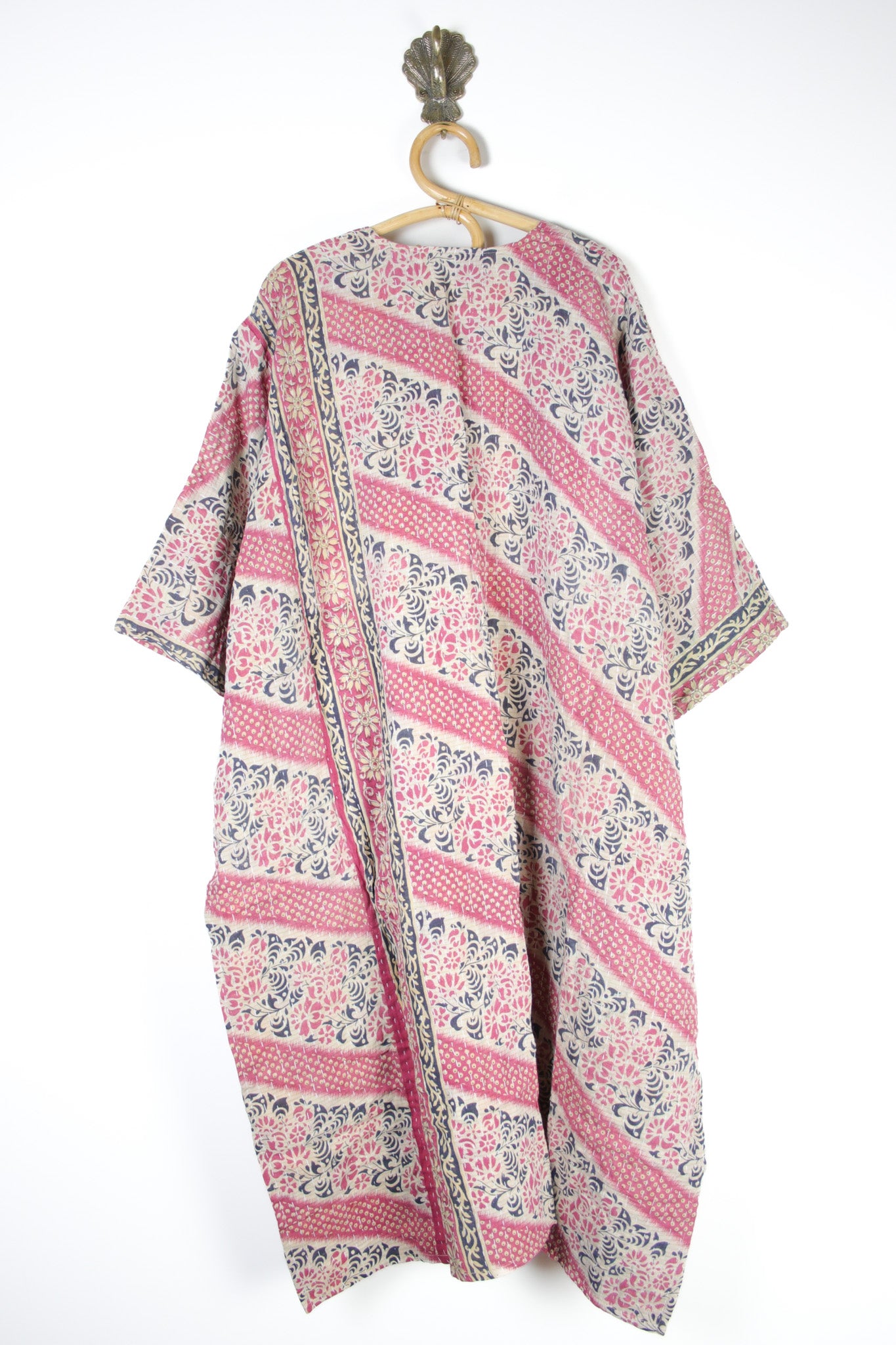 Kantha Ruana Long Sleeve (14577)
